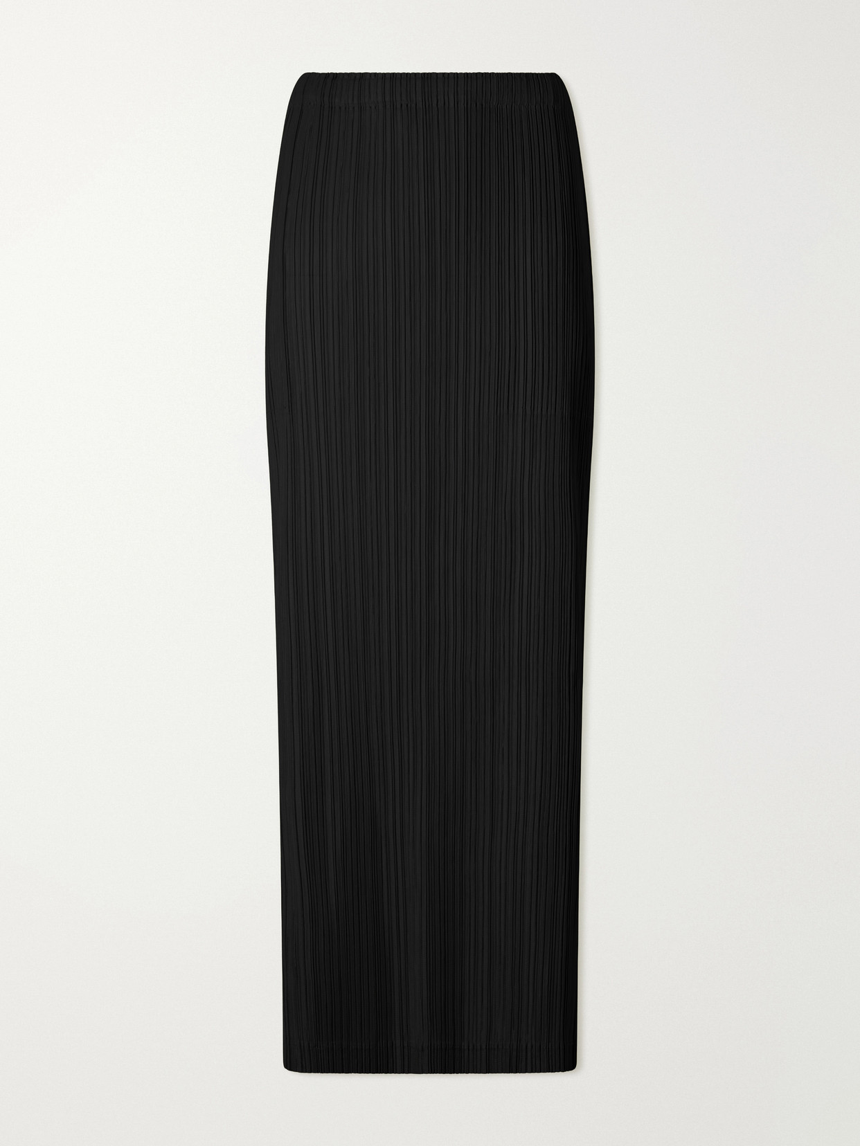 Pleats Please Plissé Midi Skirt In Black