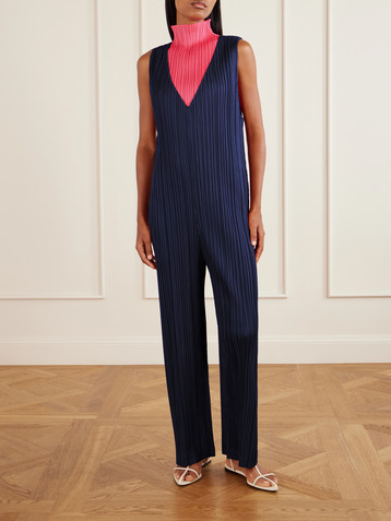 PLEATS PLEASE ISSEY MIYAKE September plissé jumpsuit