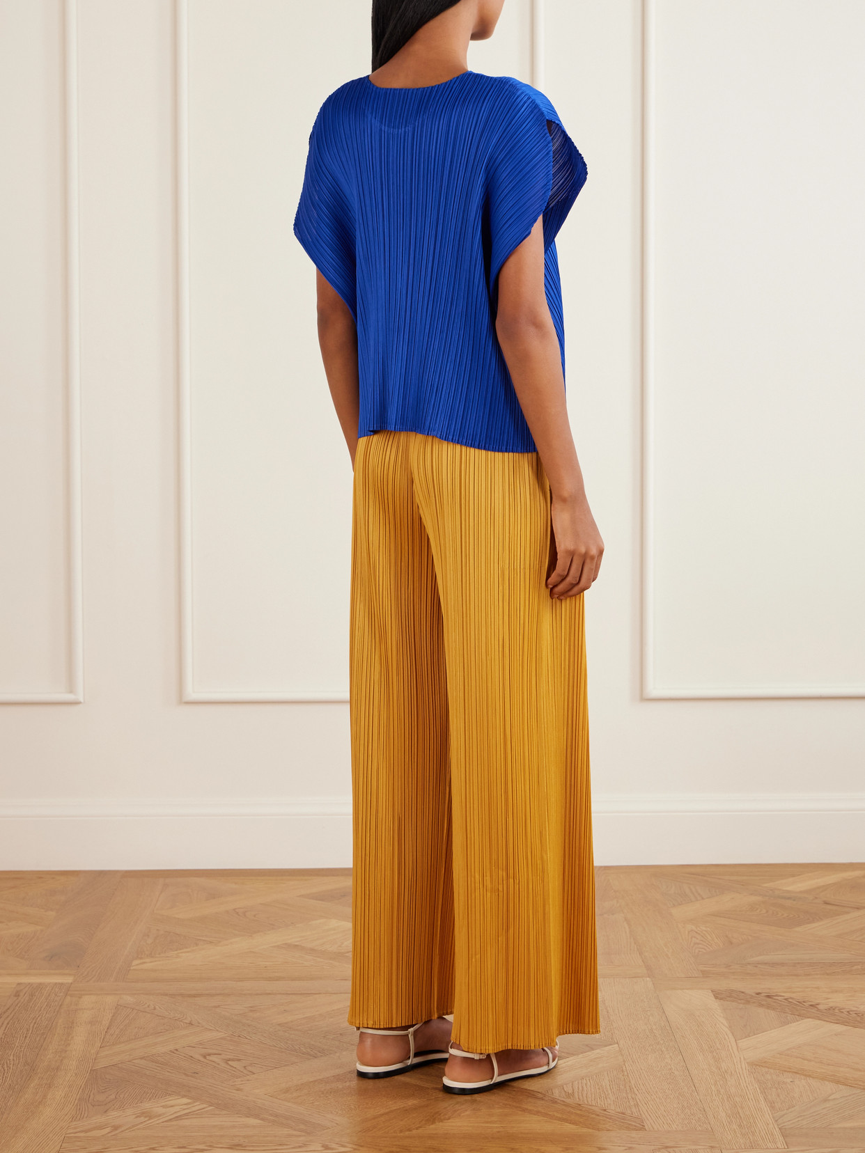 Plissé Blouse