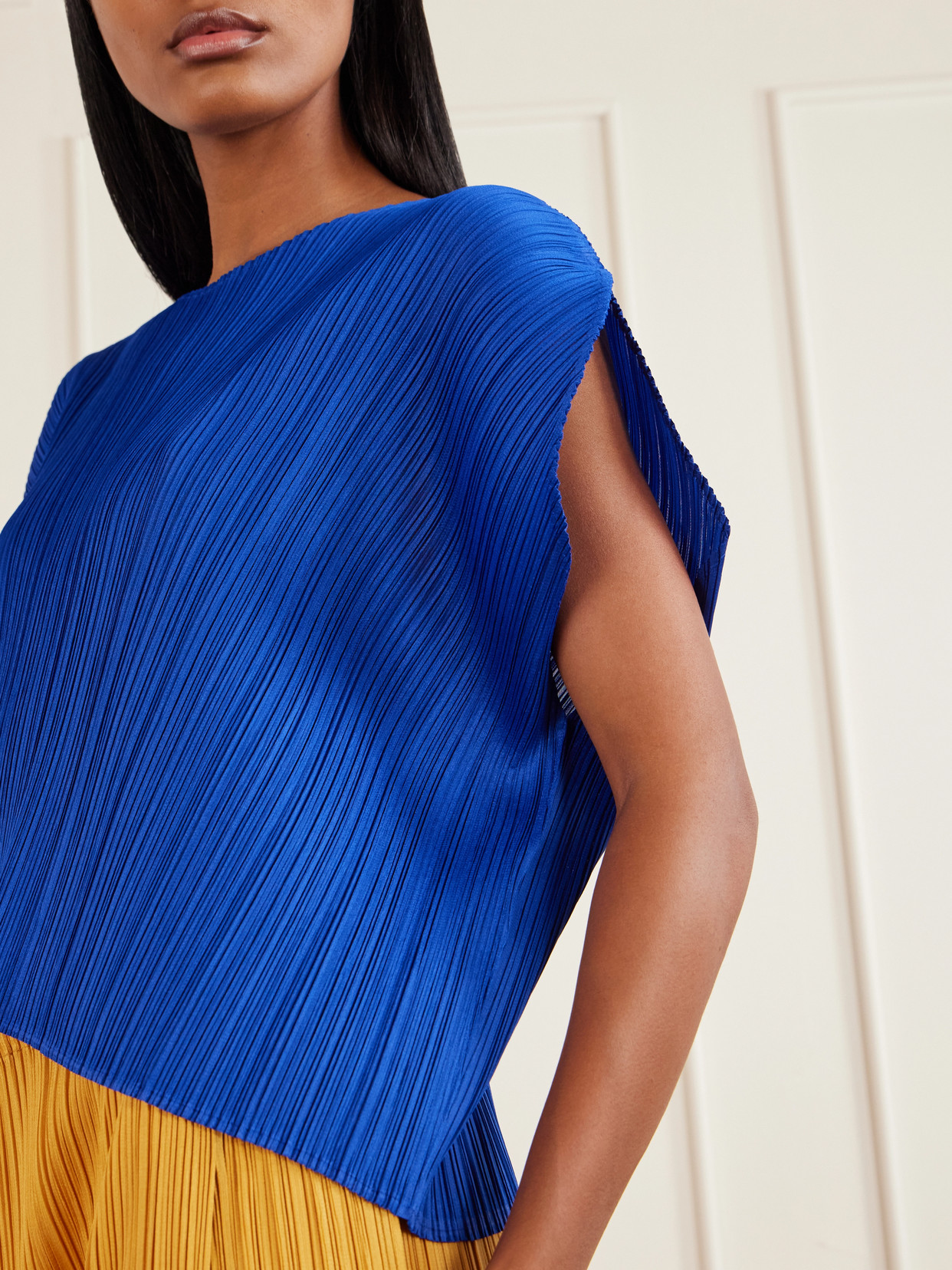 Plissé Blouse