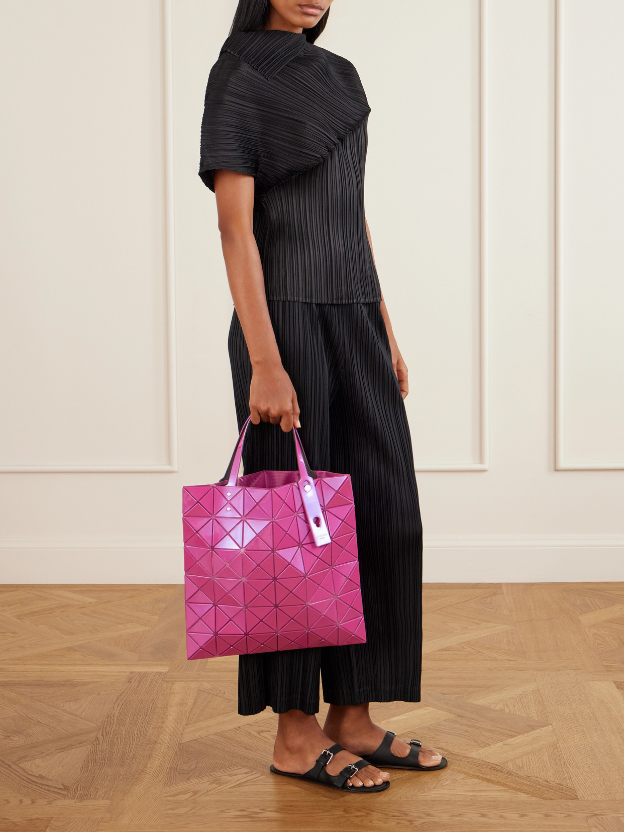 Platinum Rubber Tote