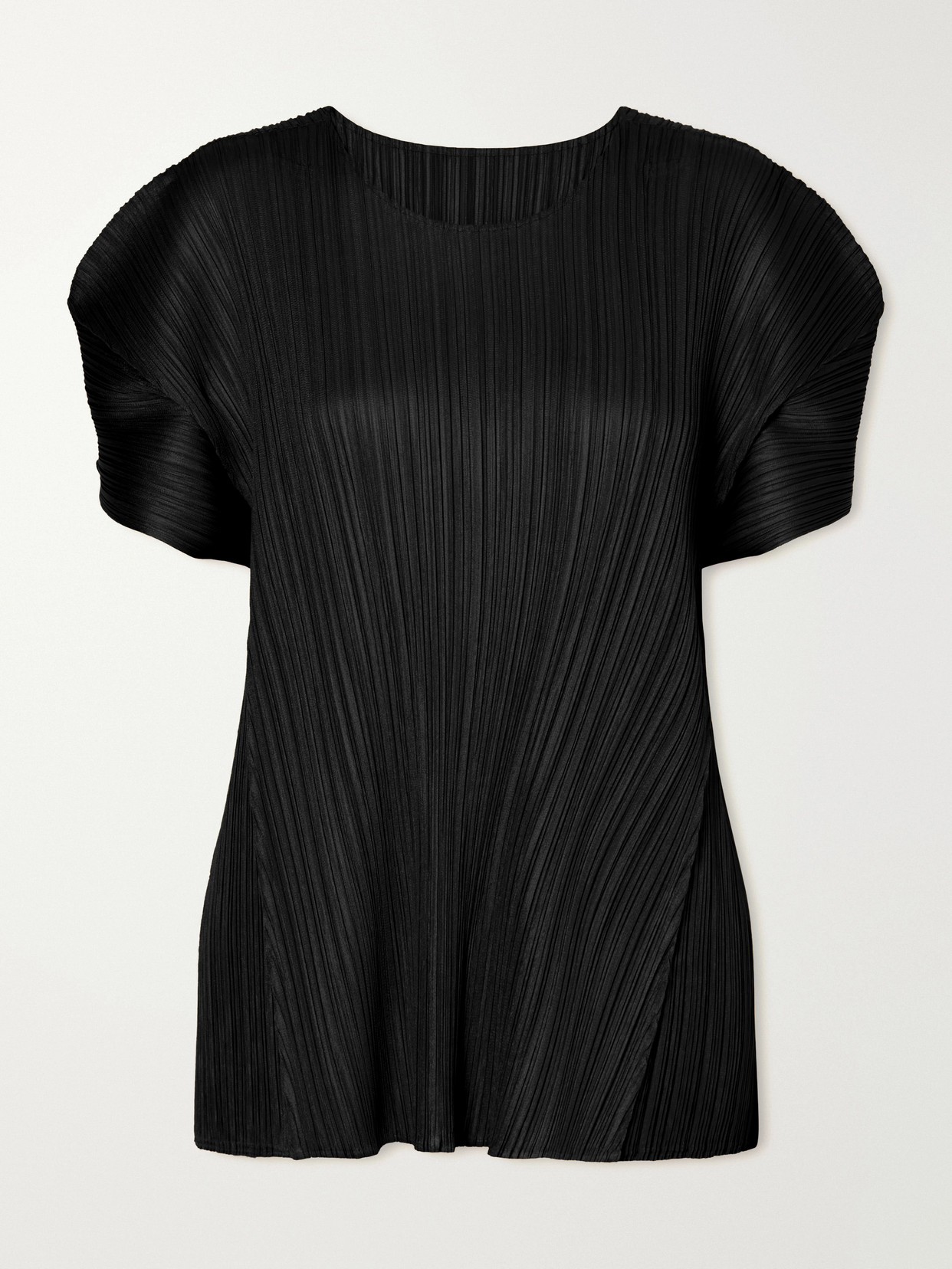Pleats Please Bouquet Plissé Blouse In Black