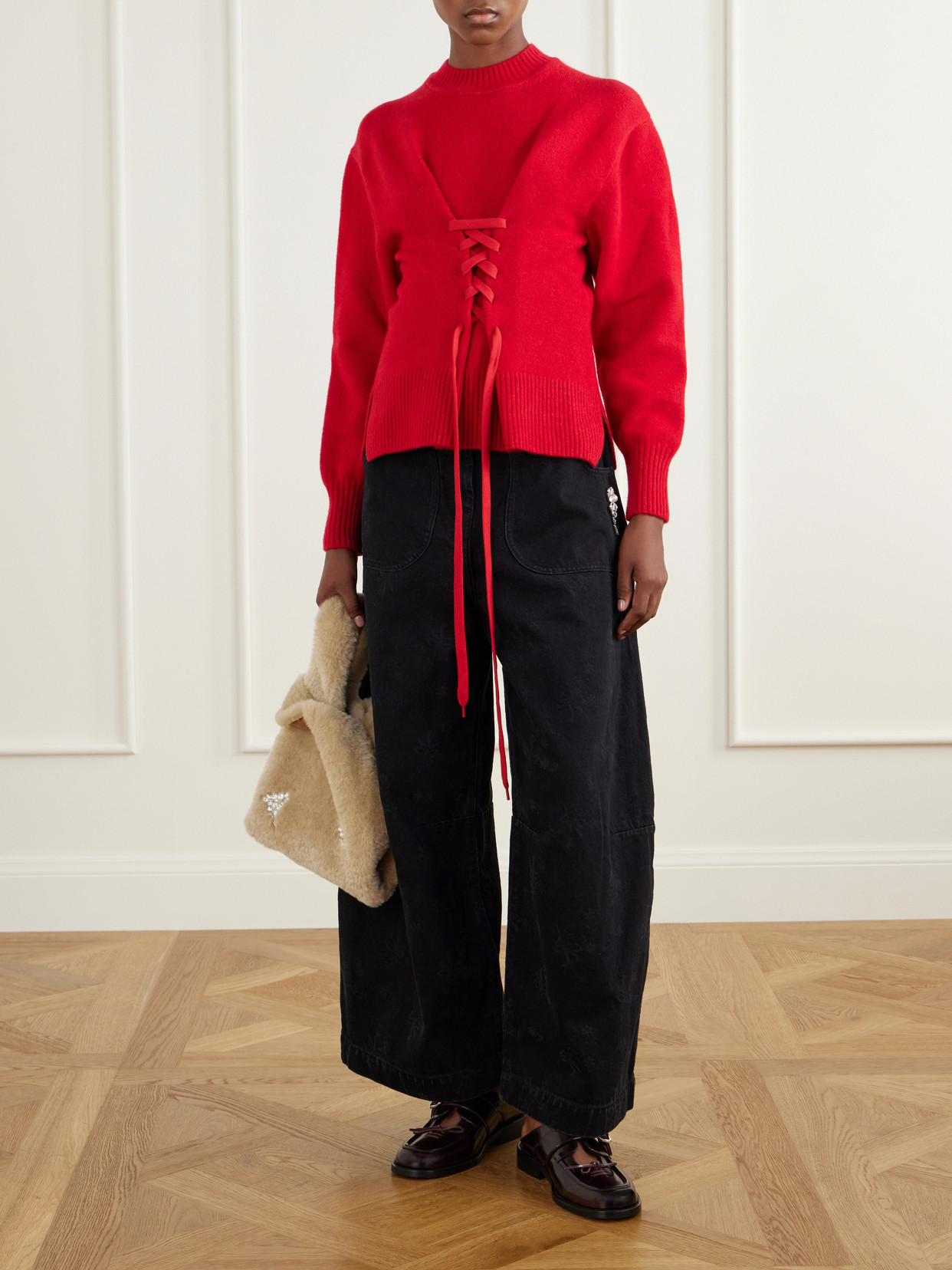 Merino Wool-Blend Sweater