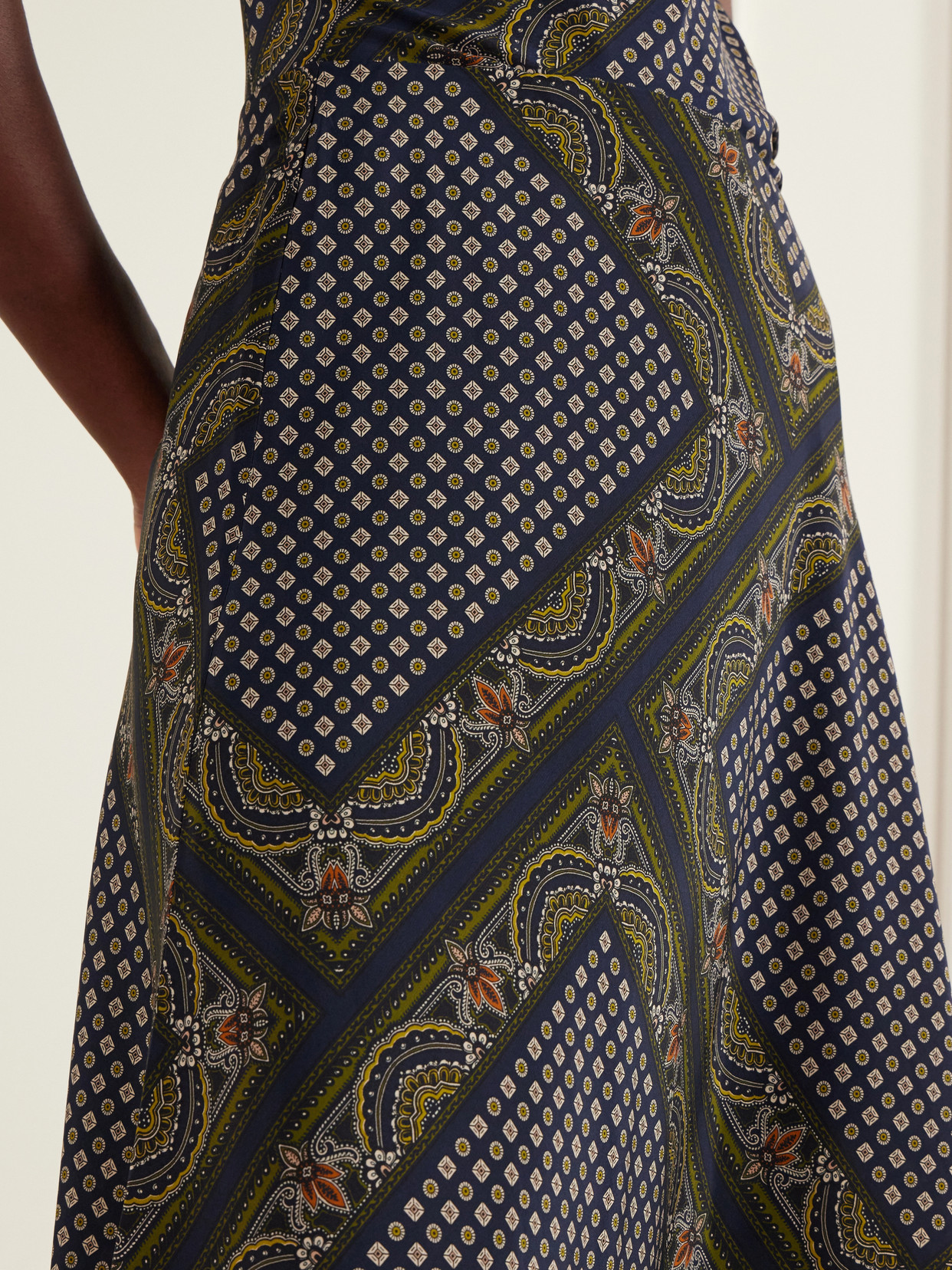 Hartley Paisley-Print Silk-Blend Maxi