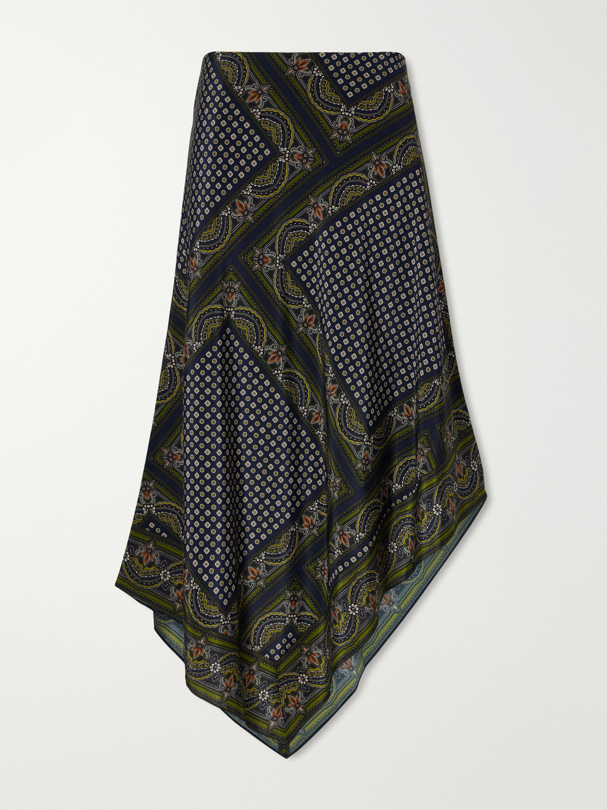 Hartley Paisley-Print Silk-Blend Maxi