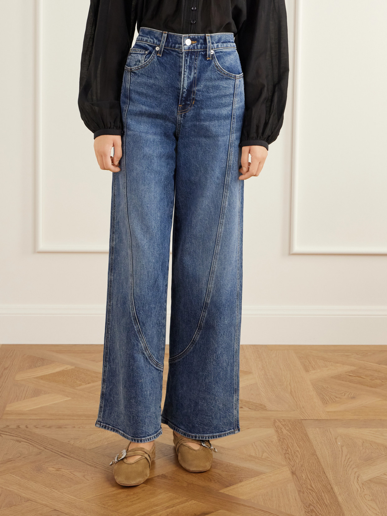 Taylor Mid-Rise Wide- Leg