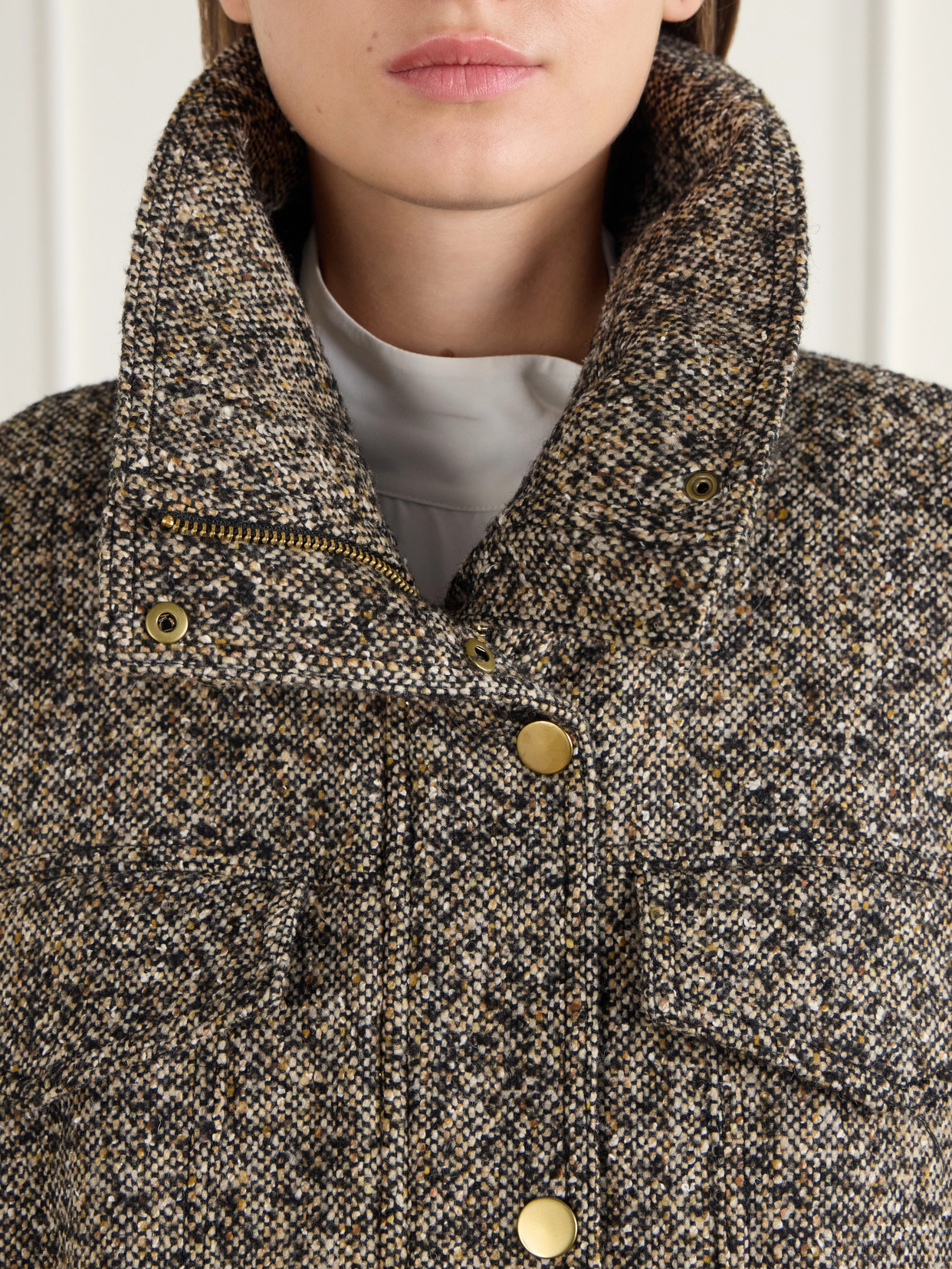 Silversmith Dickey Padded Tweed Jacket