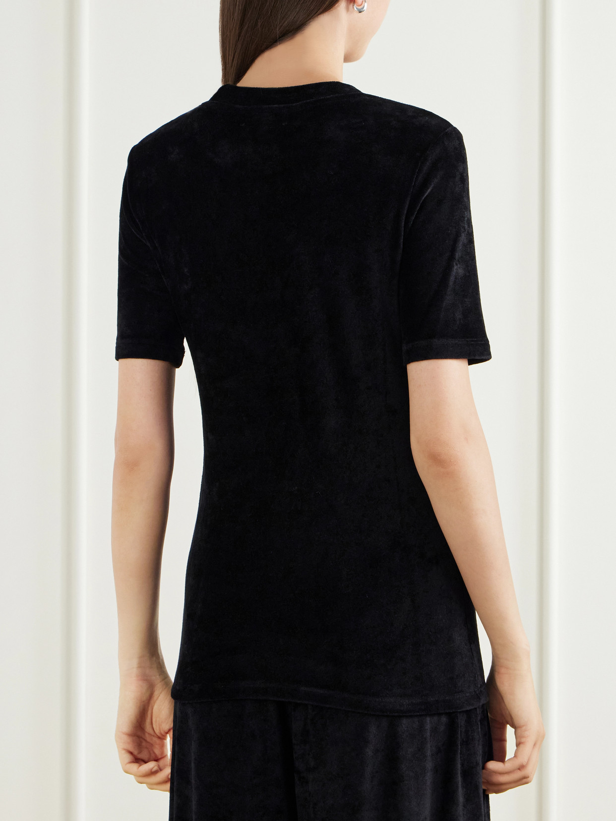 Tali Crushed Velvet T-Shirt