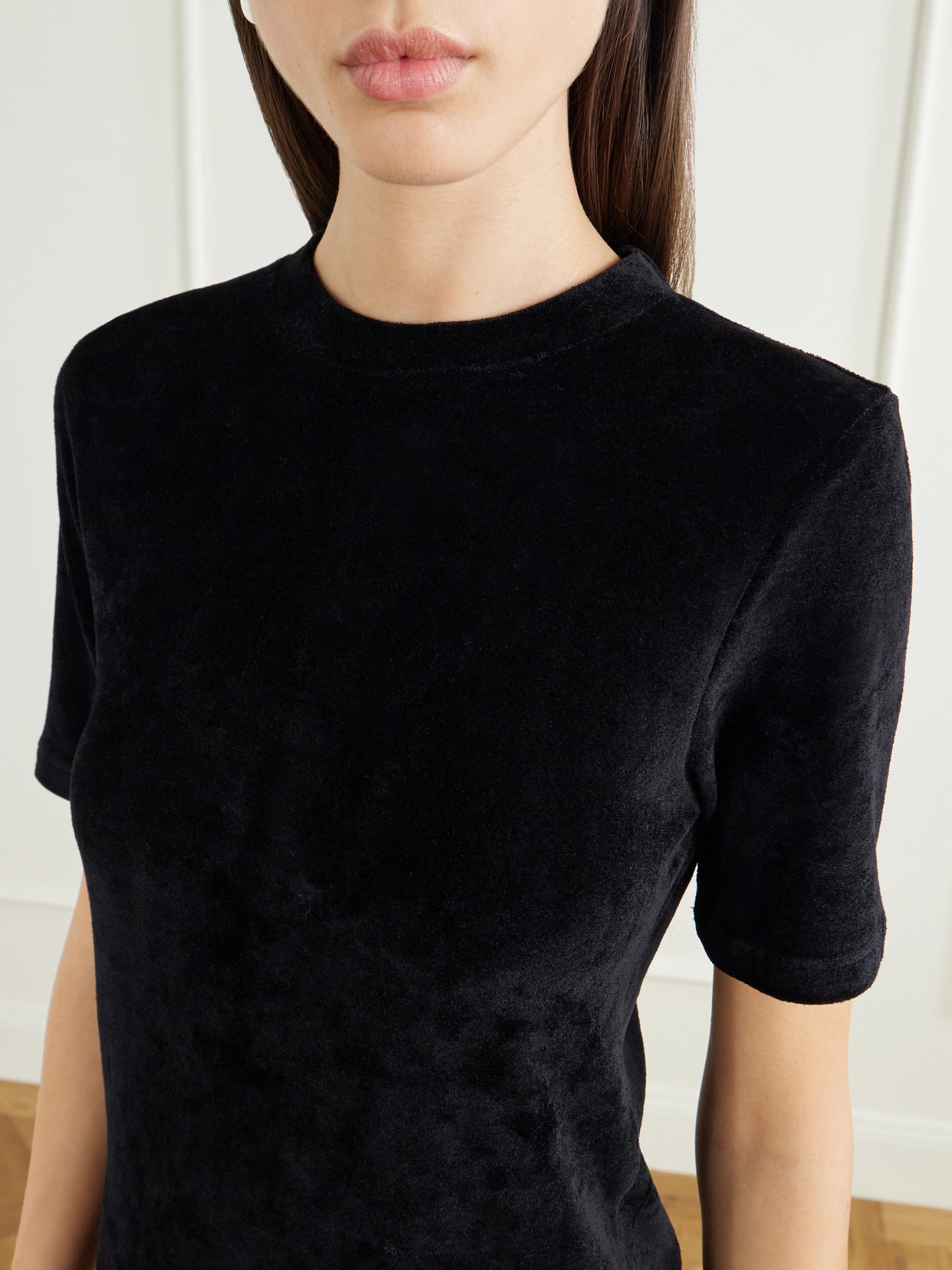 Tali Crushed Velvet T-Shirt