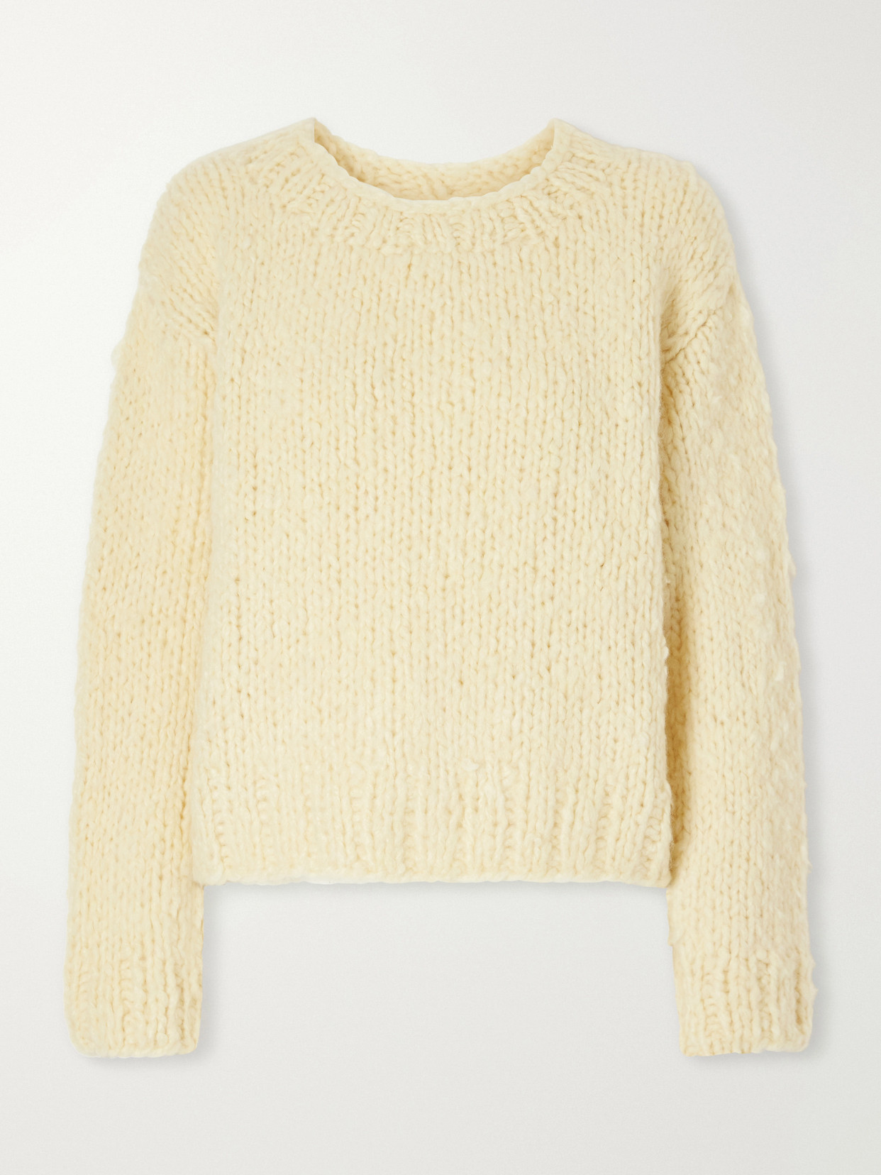 Suzie Kondi Jooshi Cashmere Sweater In Yellow