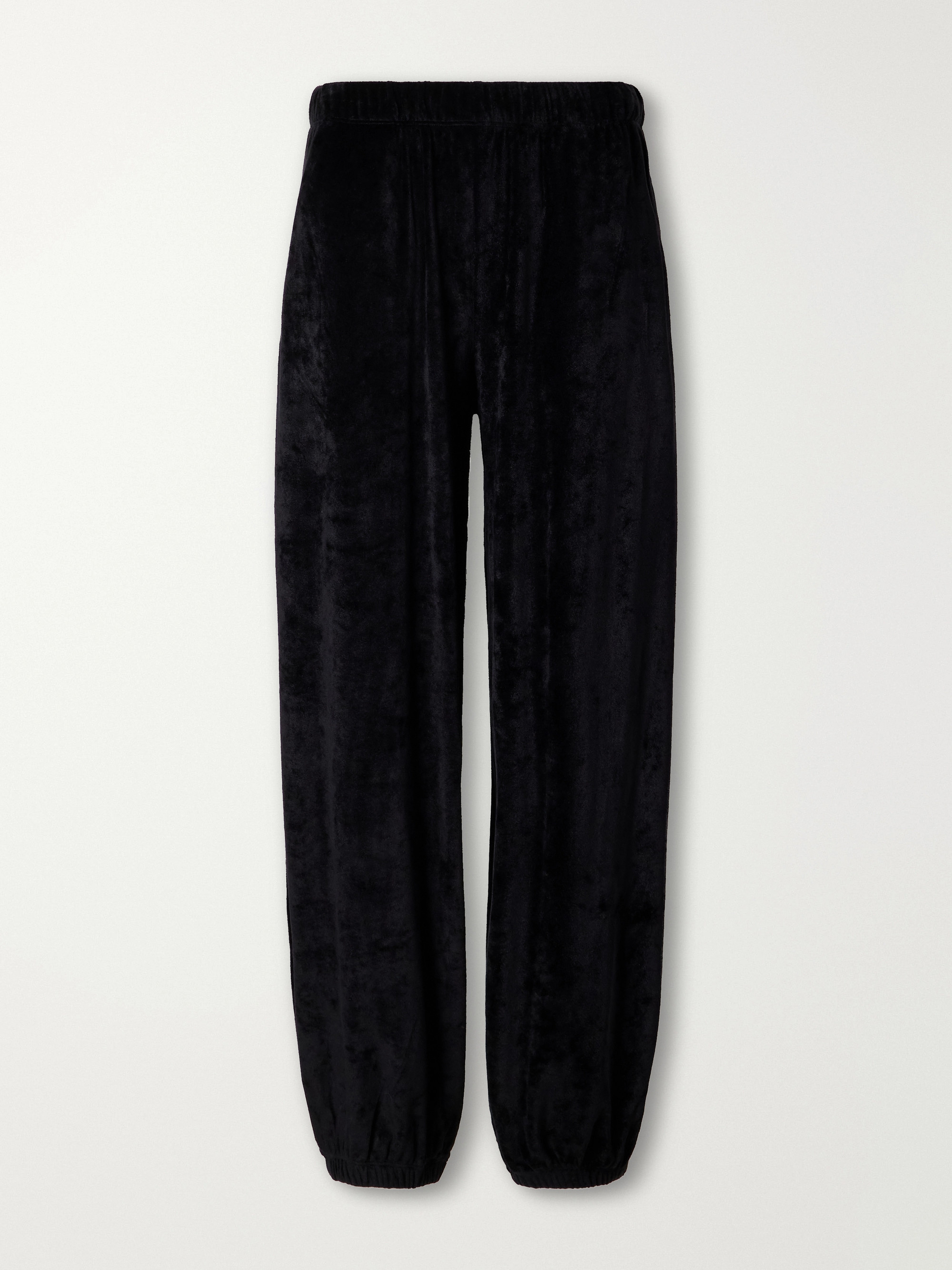 Suzie Kondi Paxos velour tapered sweatpants