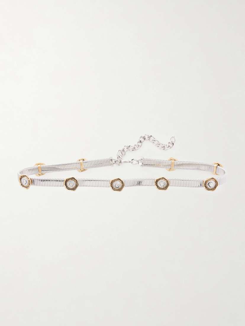 MAISON MAYLE Flora Embellished Silver-tone Belt | Thumbnail 4 MAISON MAYLE Flora Embellished Silver-tone Belt | Thumbnail 4