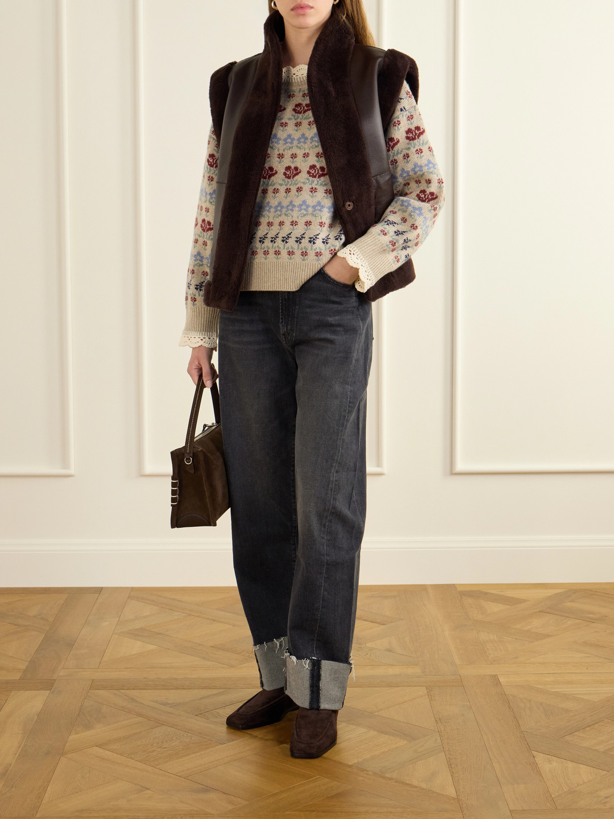 Annie Reversible Wool Vest