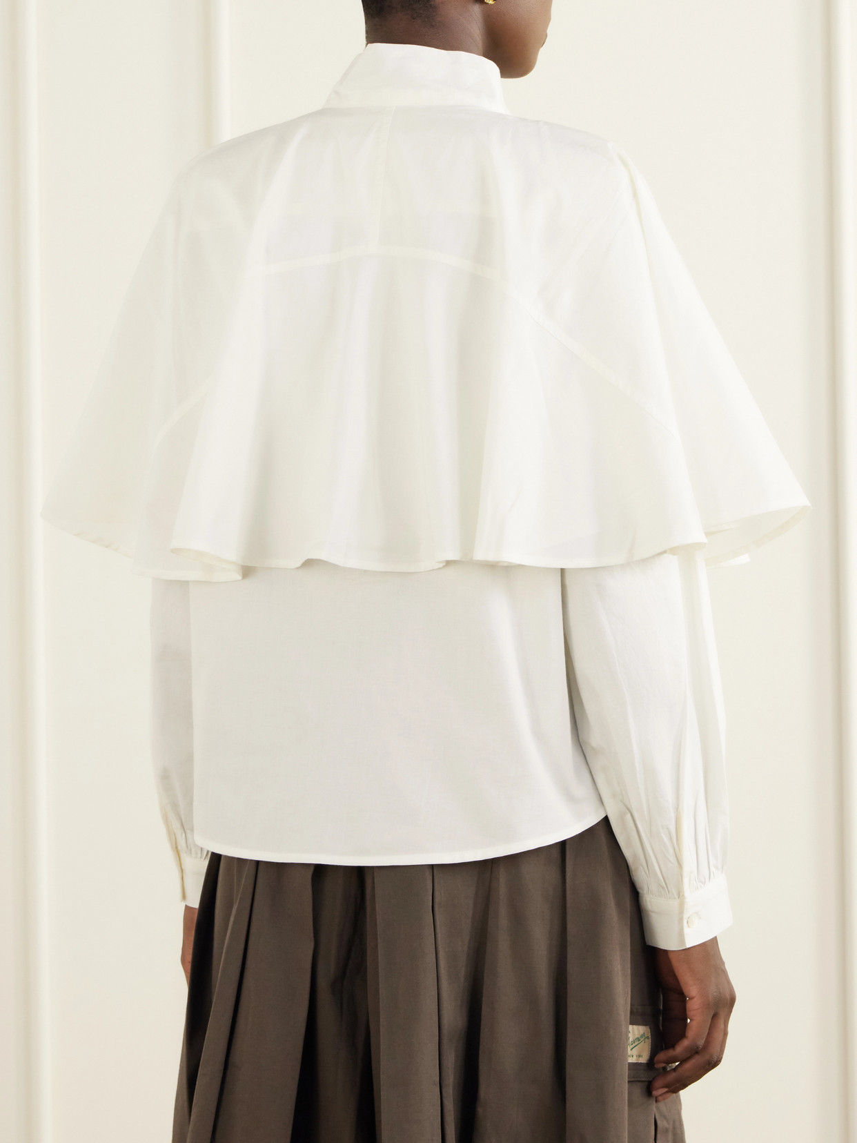 Tristan Cotton-Poplin Blouse