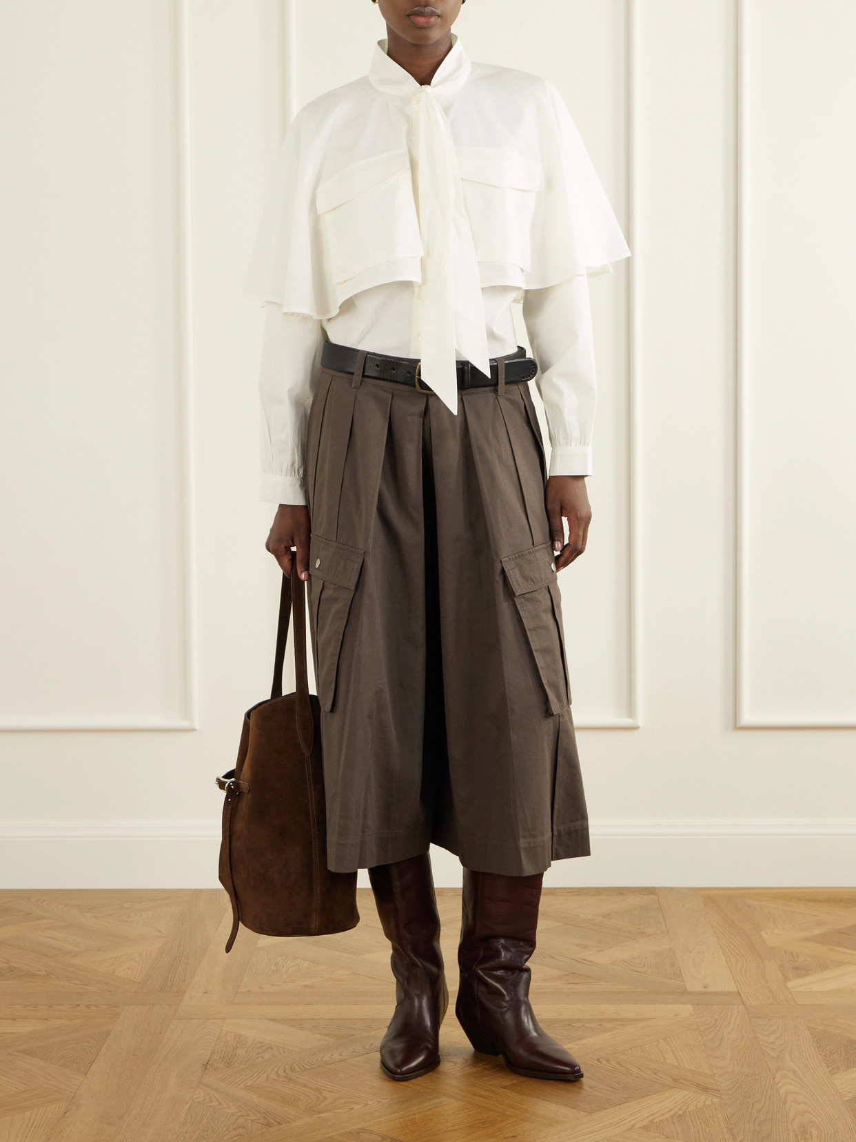 Tristan Cotton-Poplin Blouse