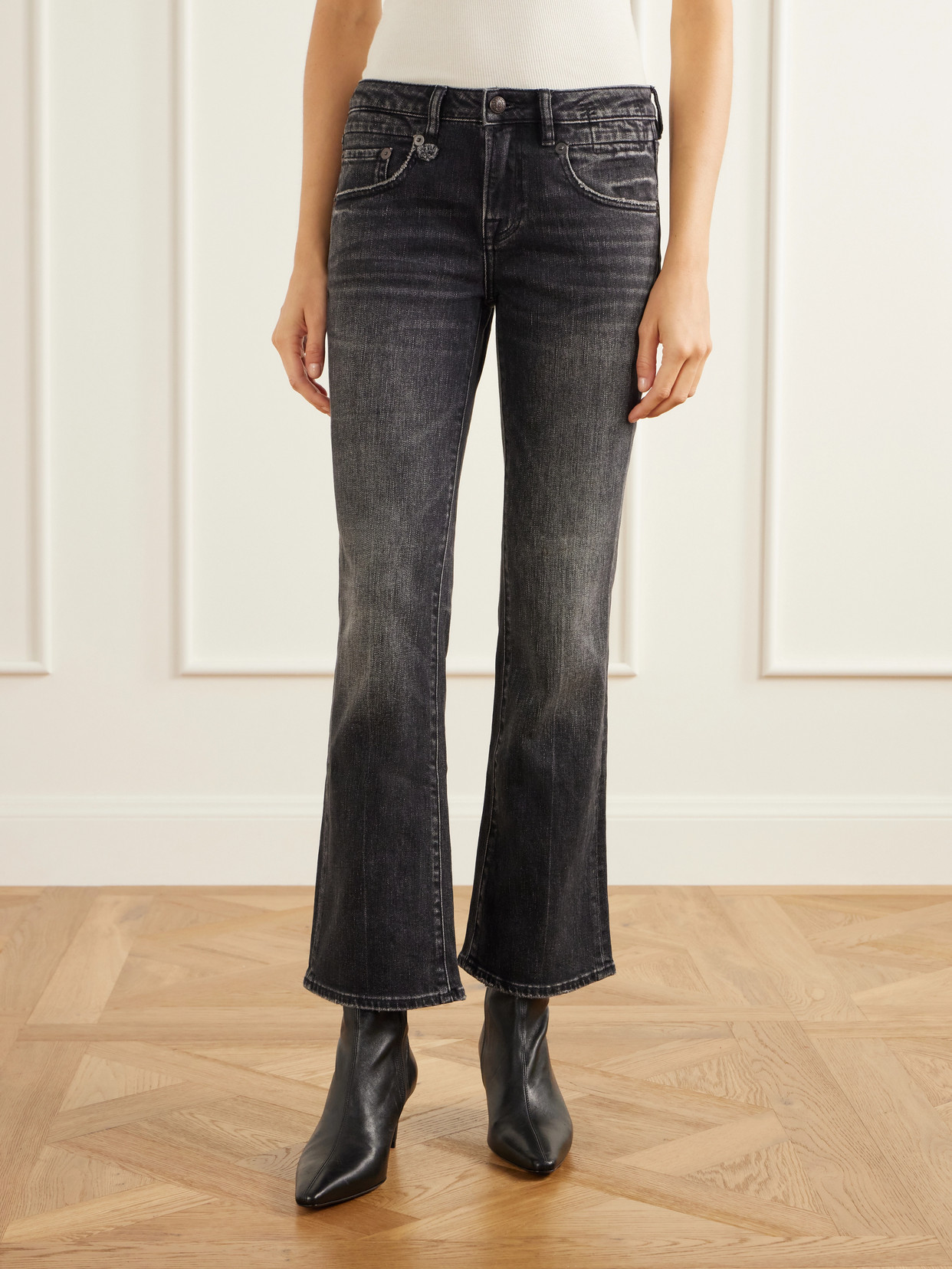 Boy Kick High-Rise Flared Jeans