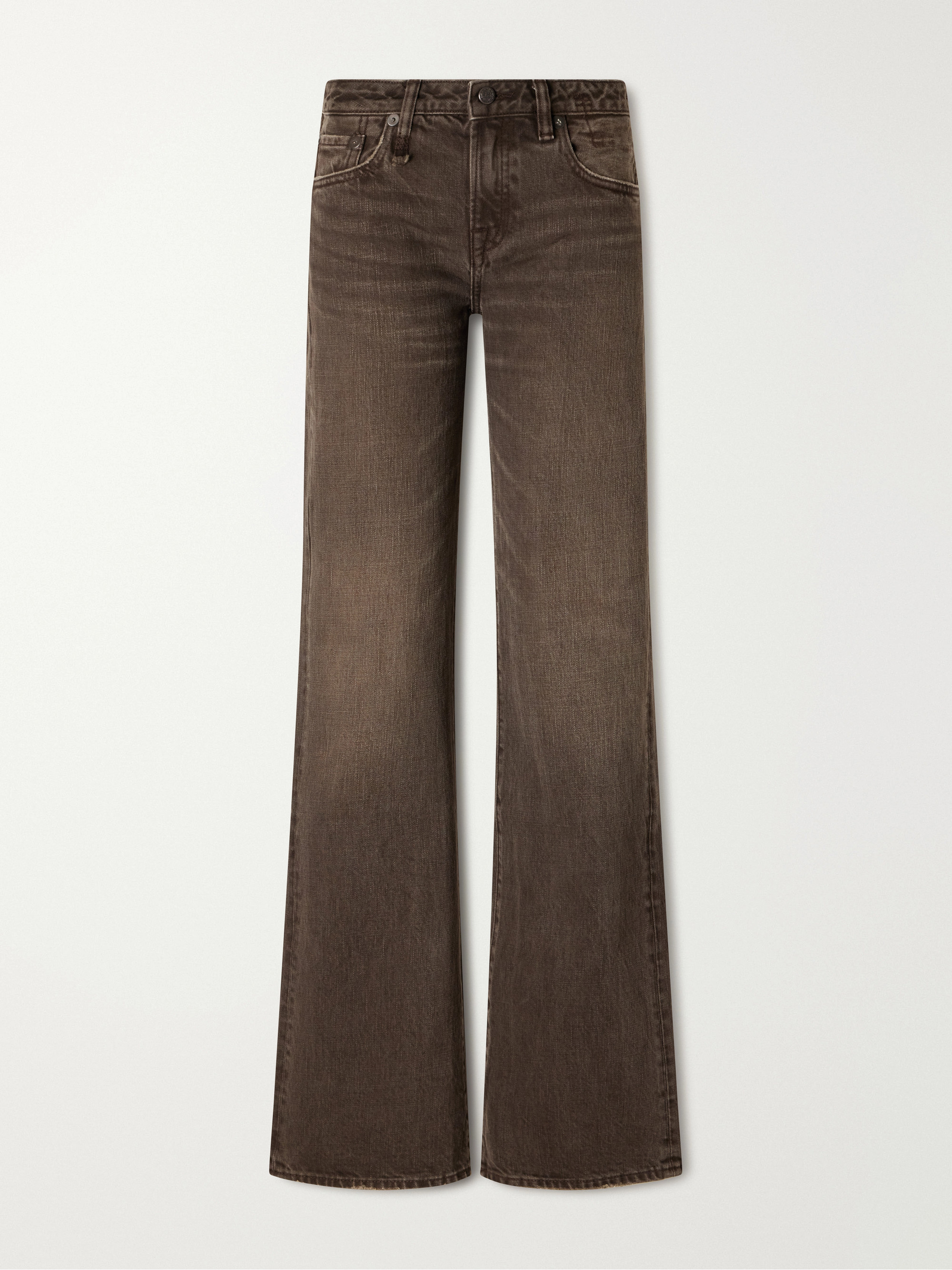 R13 Effie low-rise straight-leg jeans