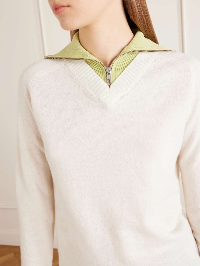 MM6 MAISON MARGIELA Ribbed Wool-blend Sweater | Thumbnail 5