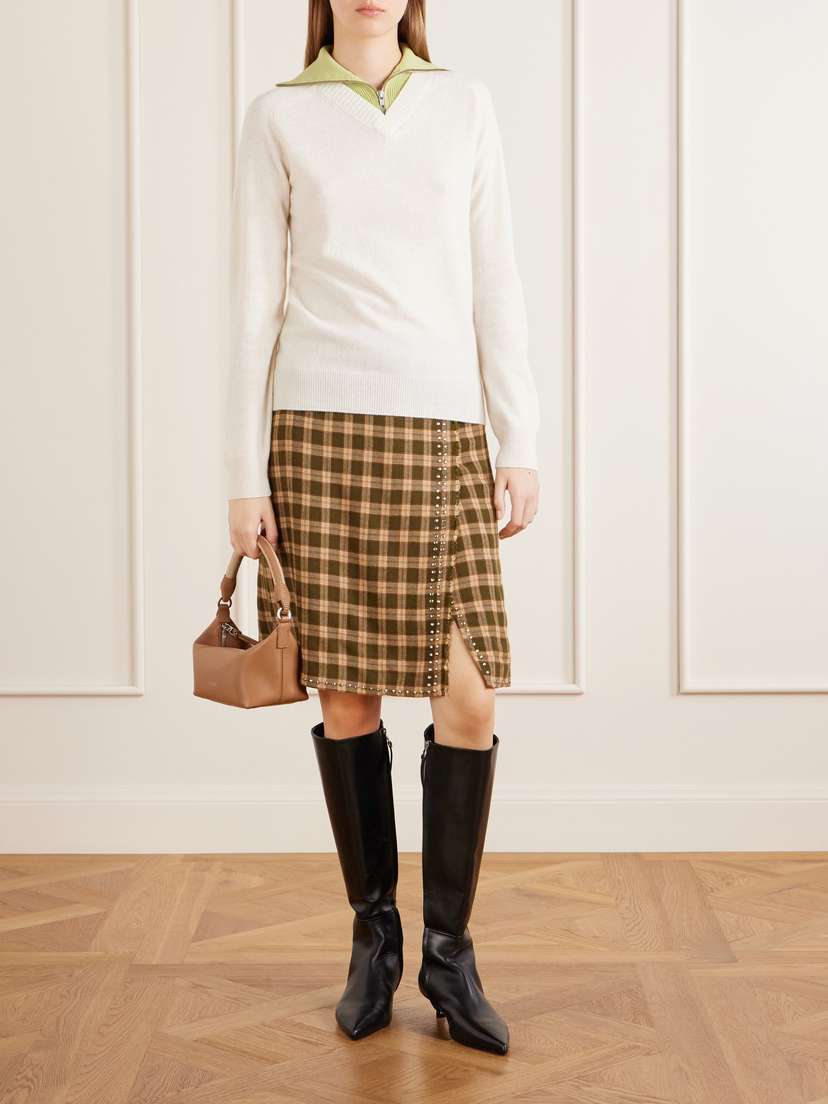 MM6 MAISON MARGIELA Ribbed Wool-blend Sweater | Thumbnail 2