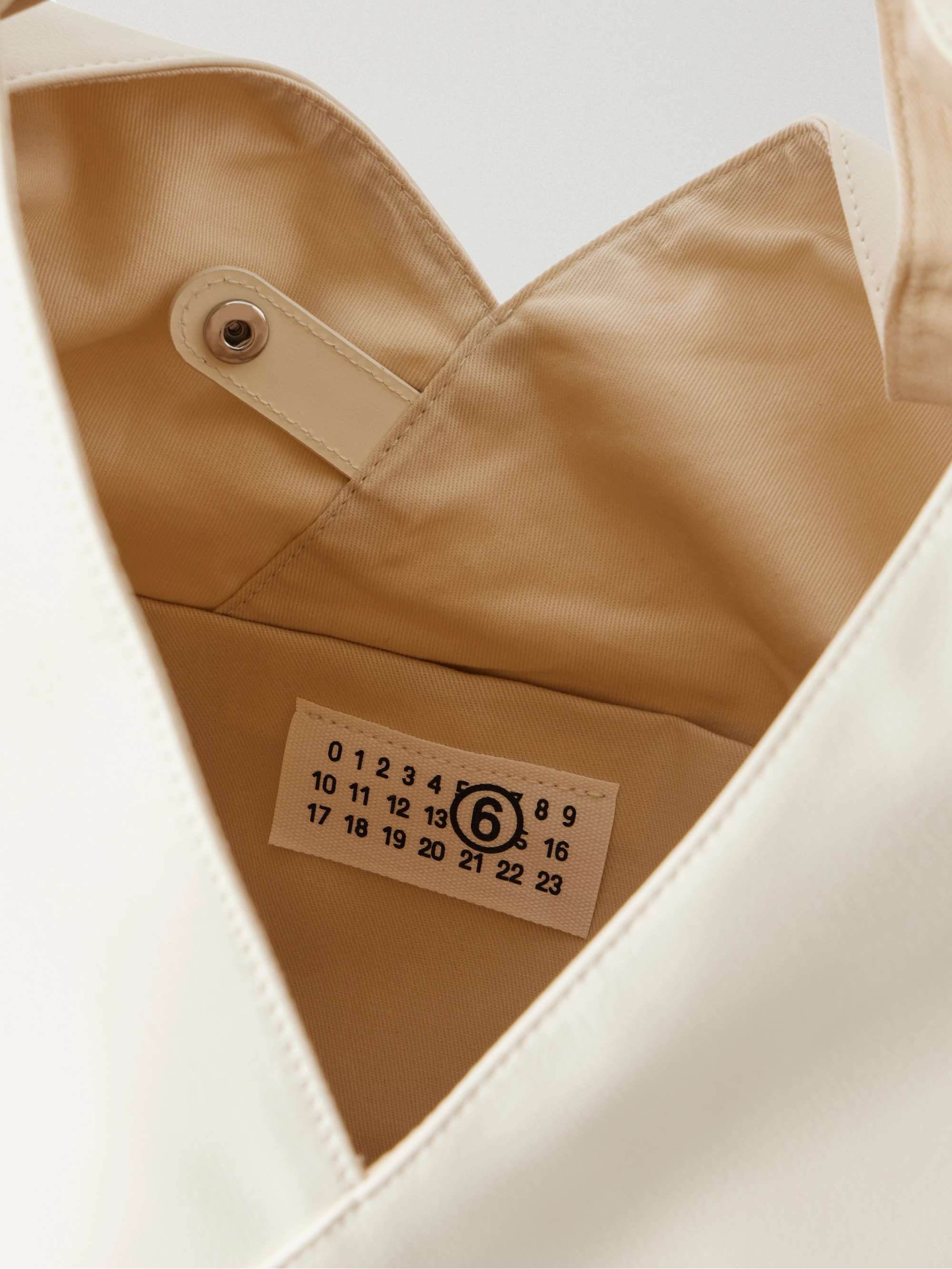MM6 MAISON MARGIELA Japanese leather-trimmed vegan material tote