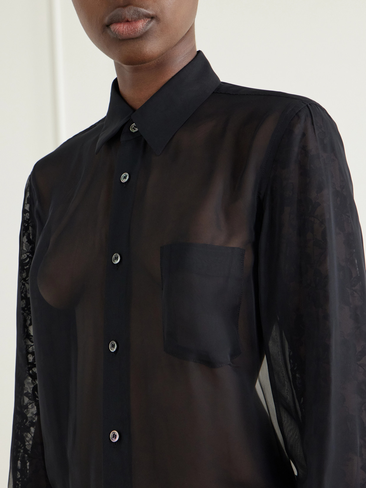 Comme Des Garçons - Georgette Shirt