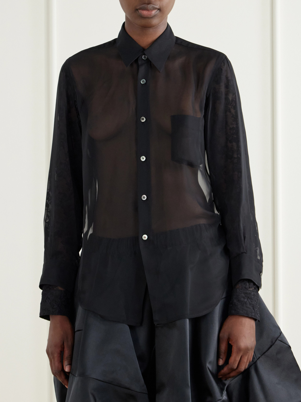 Comme Des Garçons - Georgette Shirt