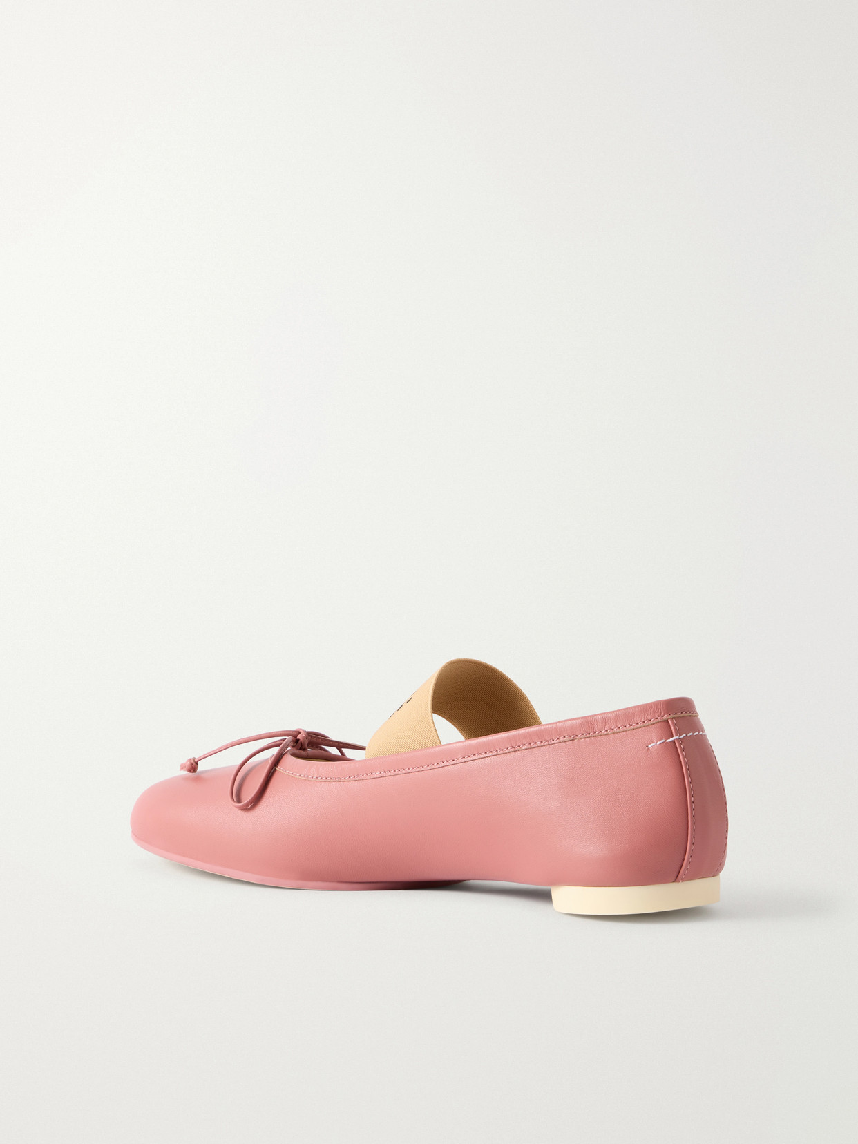 Mm6 Maison Margiela - Bow-Detailed Ballet Flats