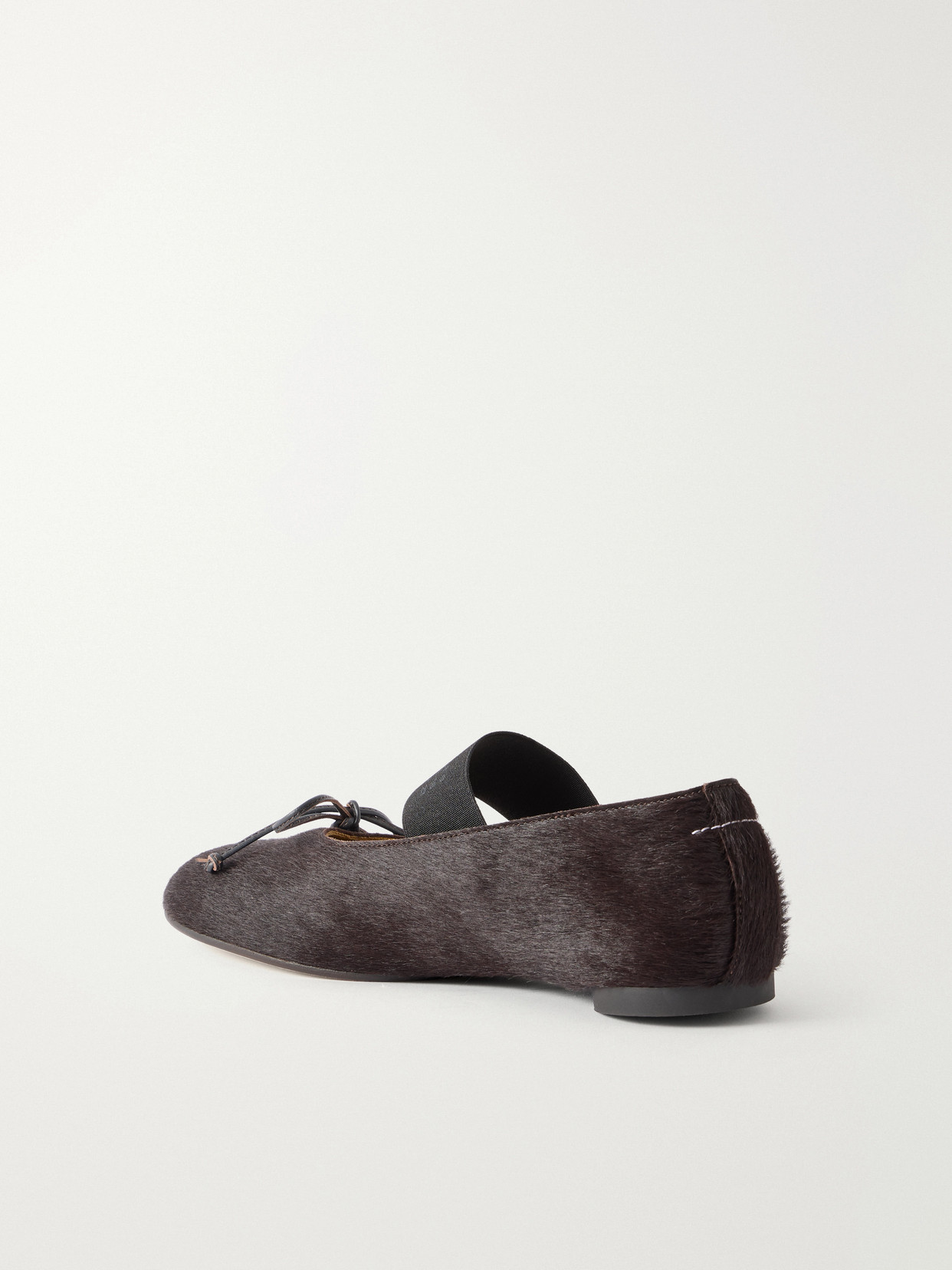 Mm6 Maison Margiela - Bow-Detailed Ballet Flats