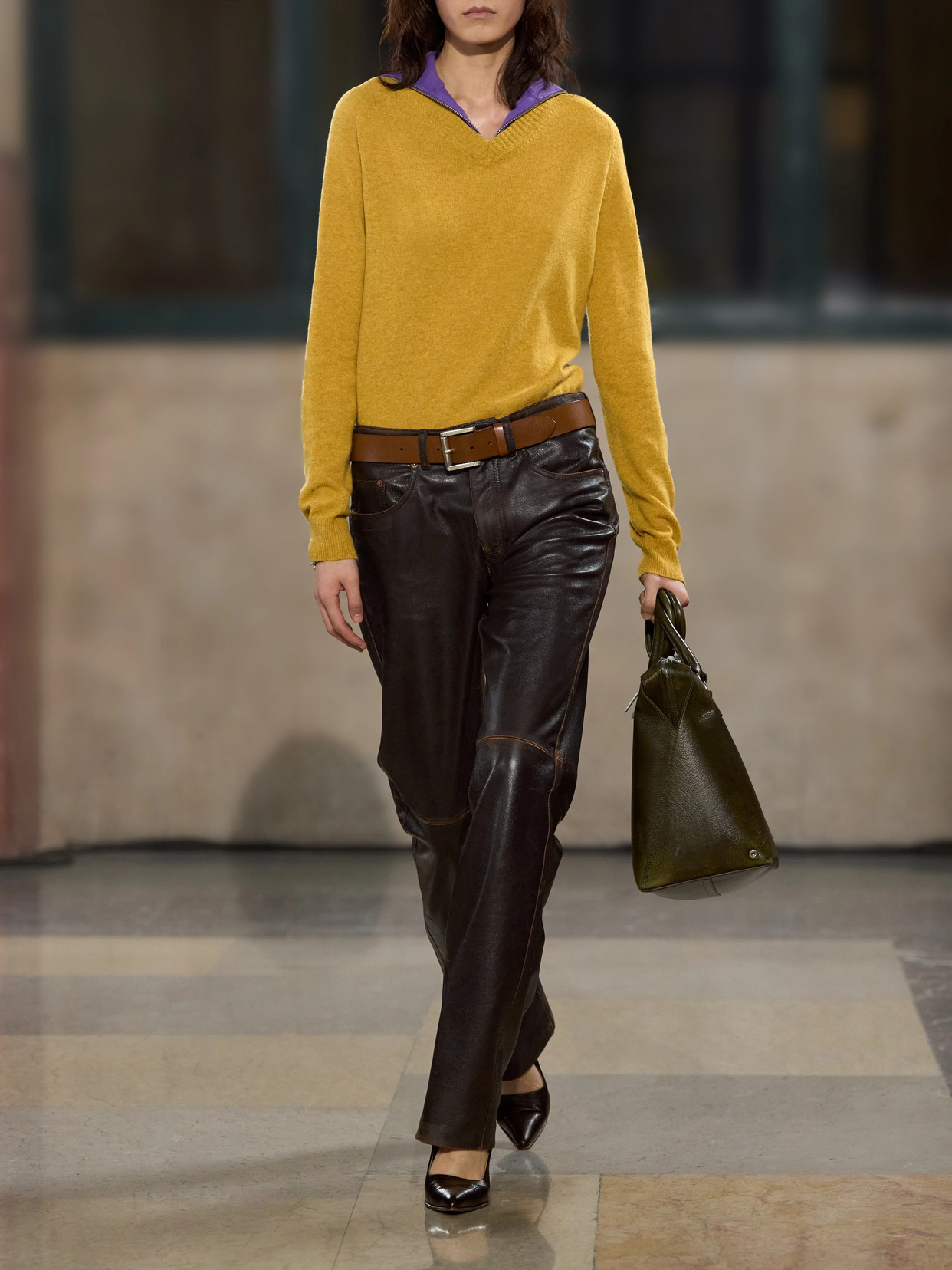 Mm6 Maison Margiela - Ribbed Wool-Blend Sweater