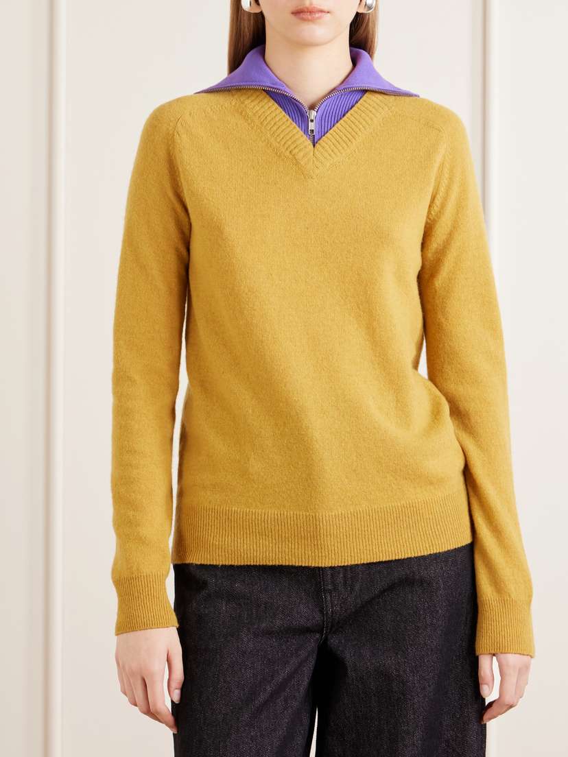 MM6 MAISON MARGIELA Ribbed Wool-blend Sweater | Thumbnail 3