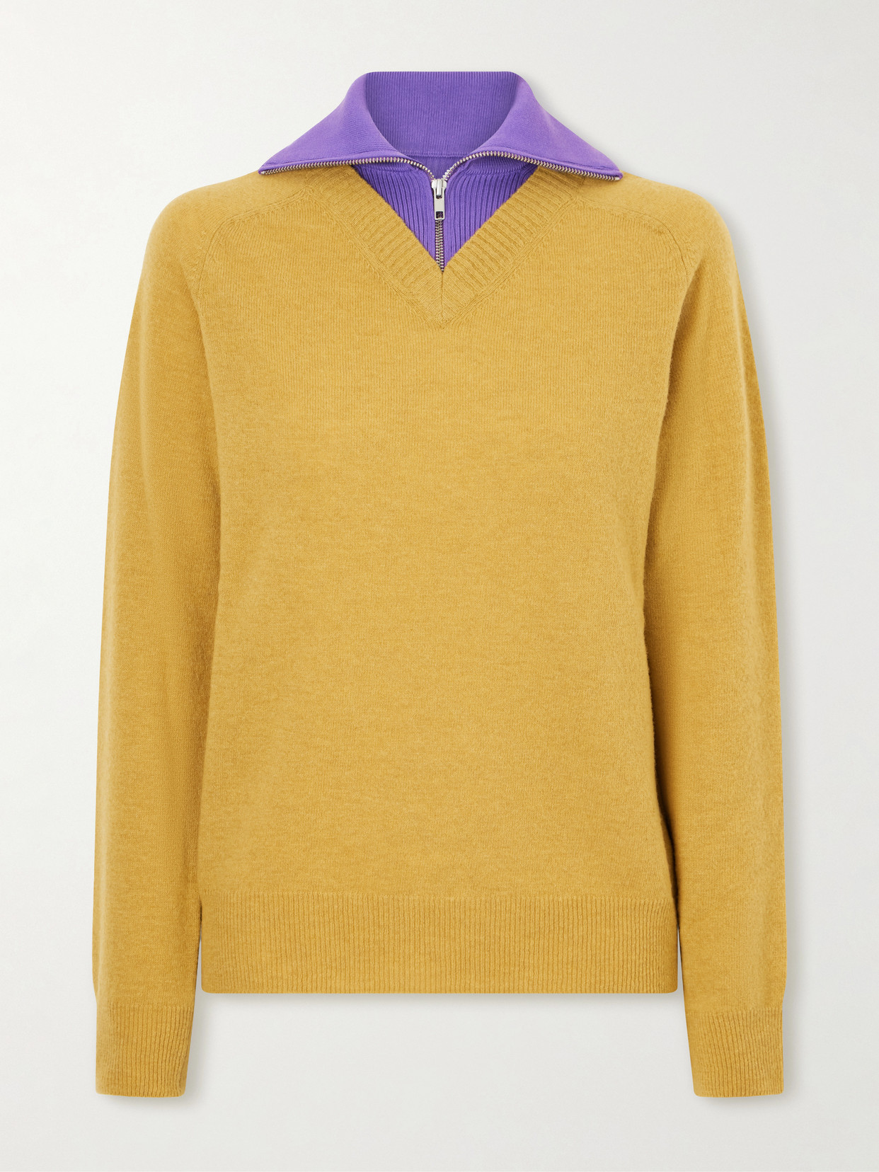 Mm6 Maison Margiela - Ribbed Wool-Blend Sweater