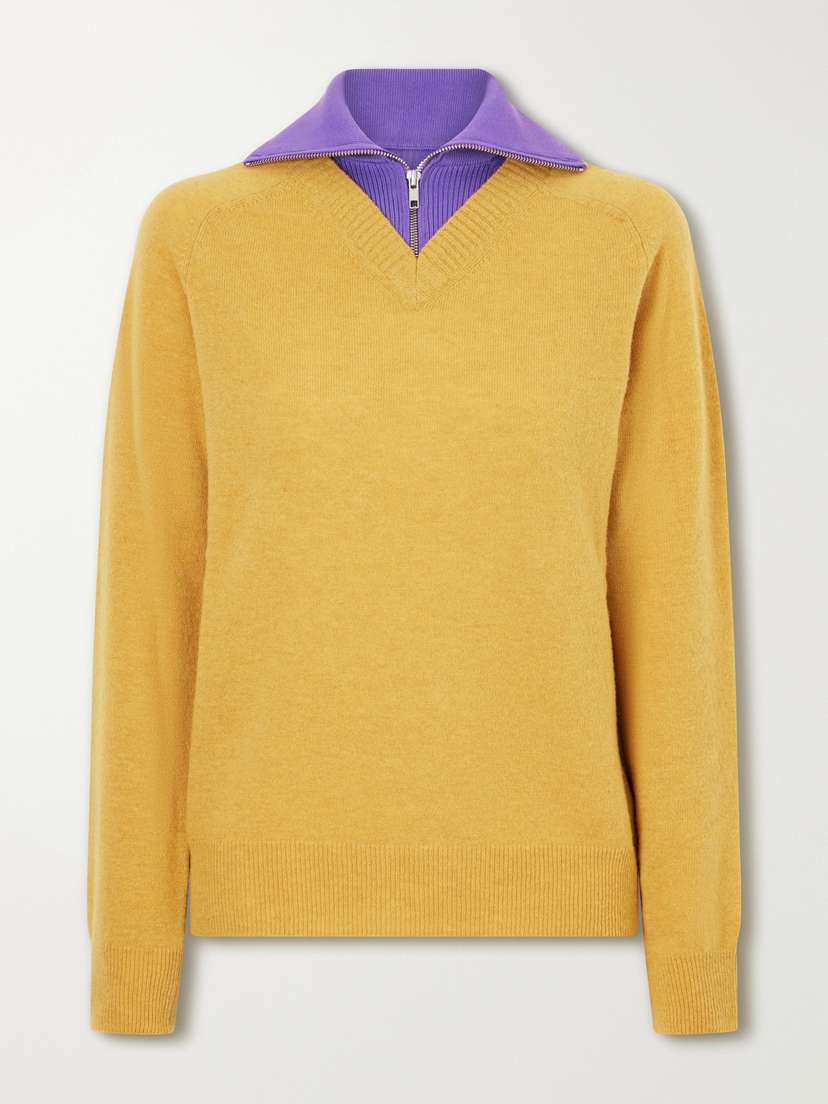 MM6 MAISON MARGIELA Ribbed Wool-blend Sweater