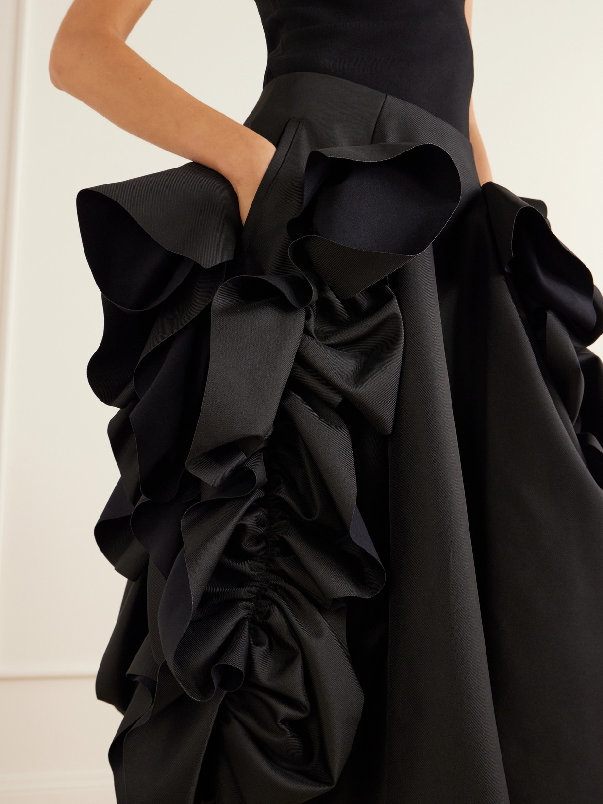 Comme Des Garçons - Ruffled Drill Midi
