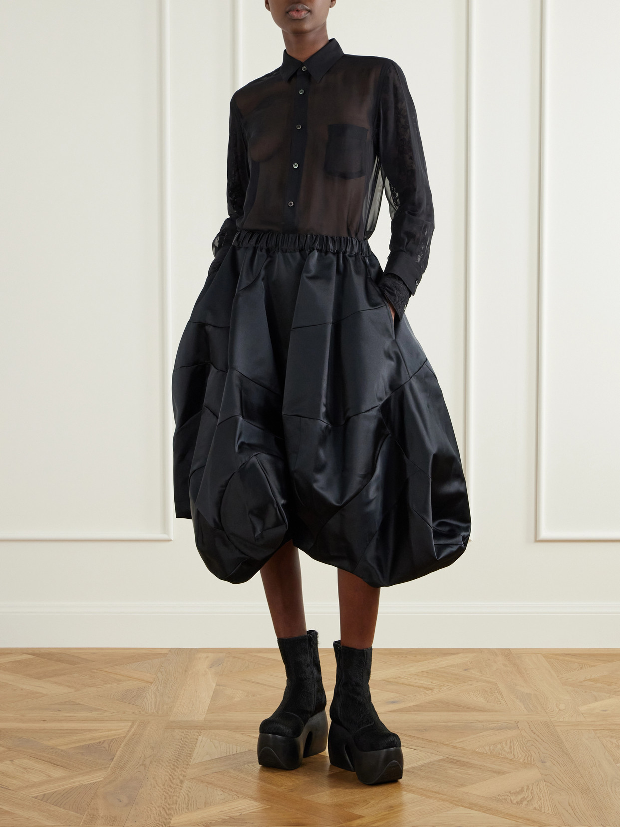 Comme Des Garçons - + John Fluevog Ankle Boots