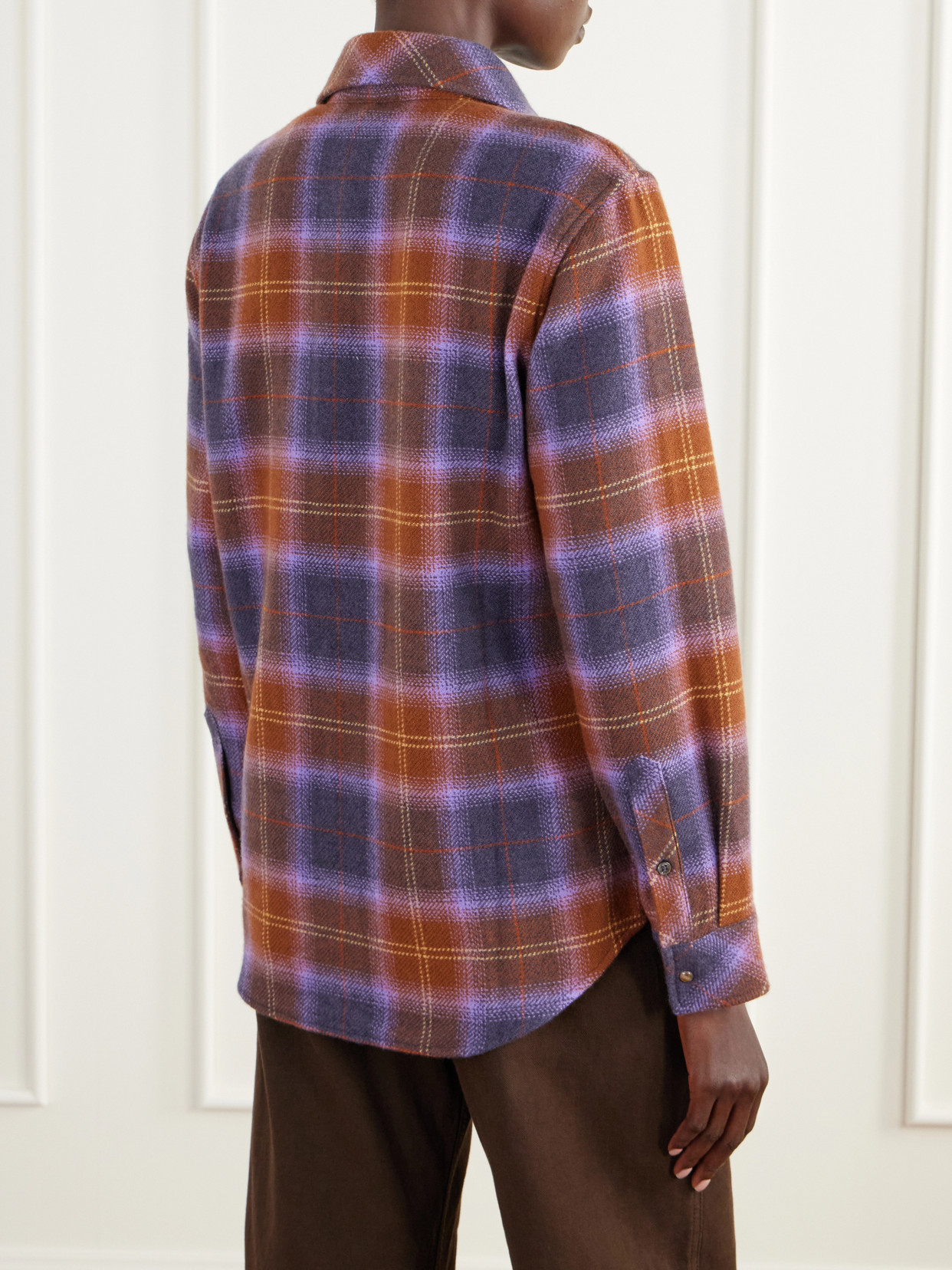 Vulcan Checked Cashmere Shirt