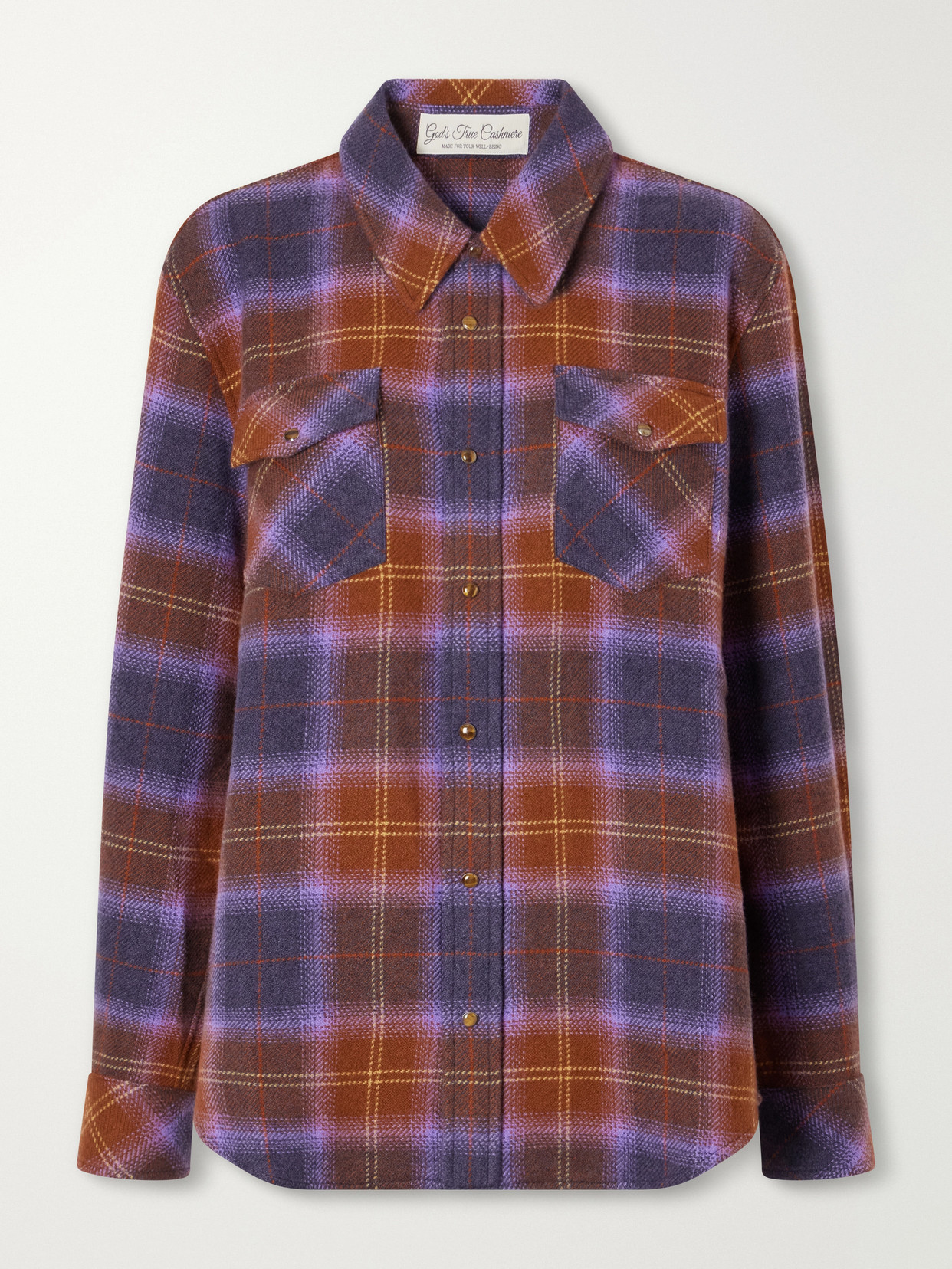 Vulcan Checked Cashmere Shirt
