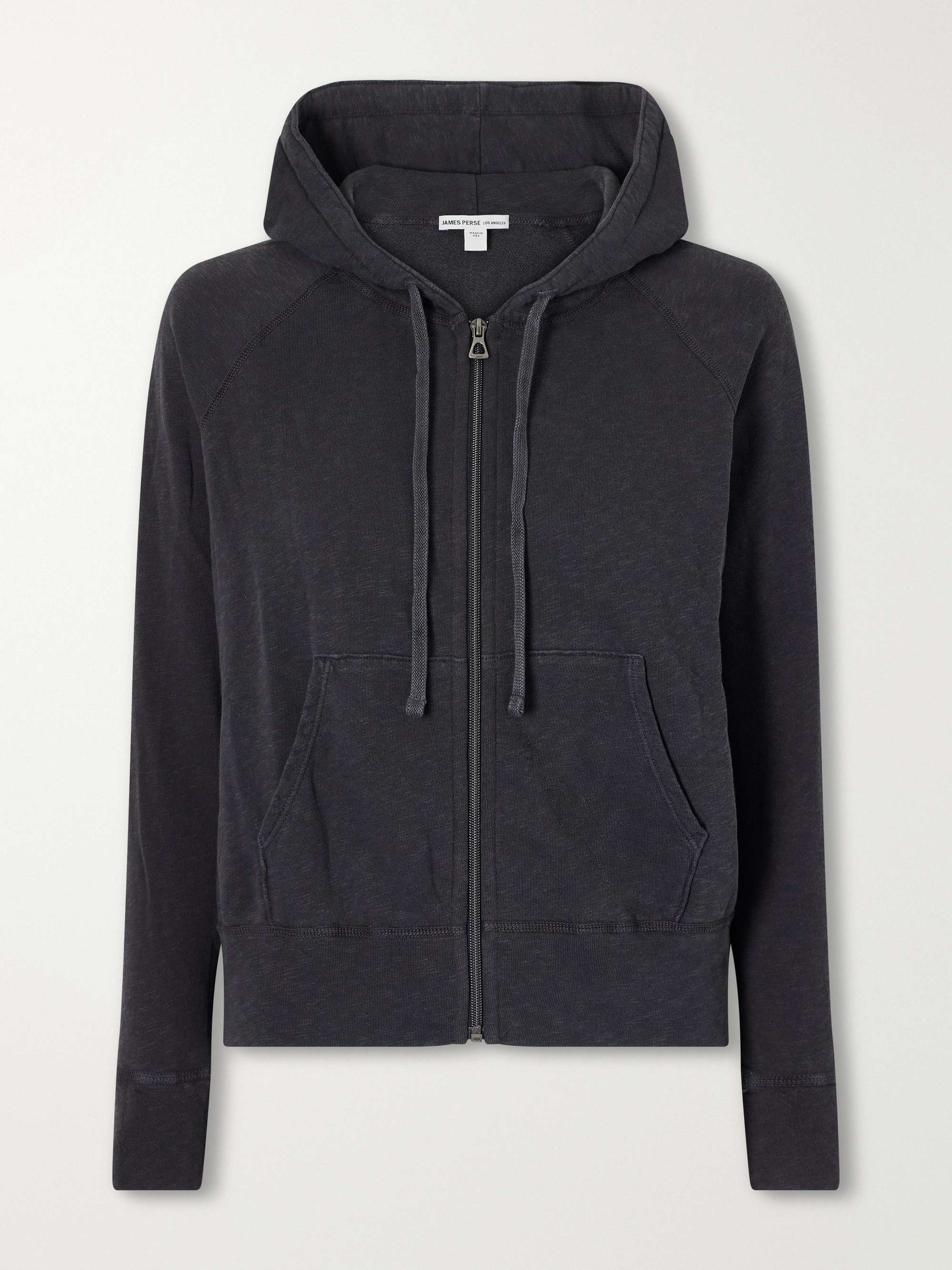 JAMES PERSE Vintage Supima cotton-jersey hoodie