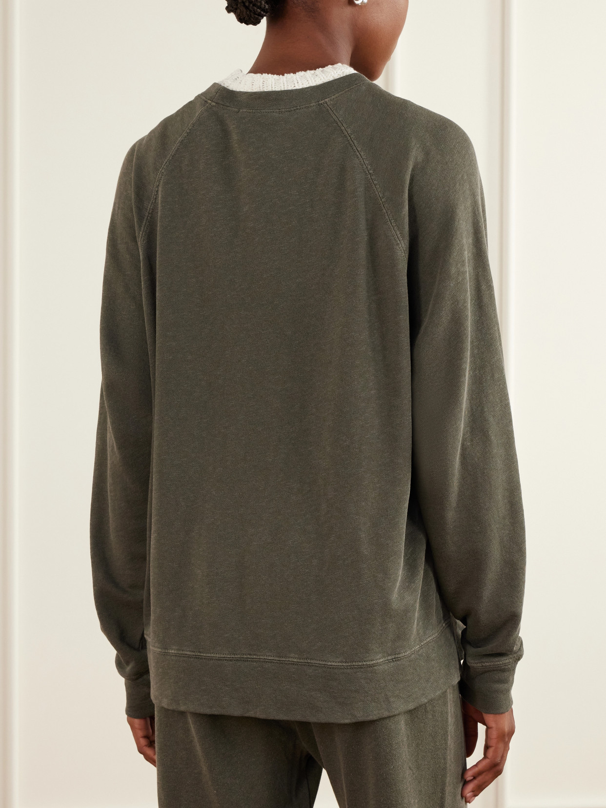 Supima Cotton-Jersey Sweatshirt