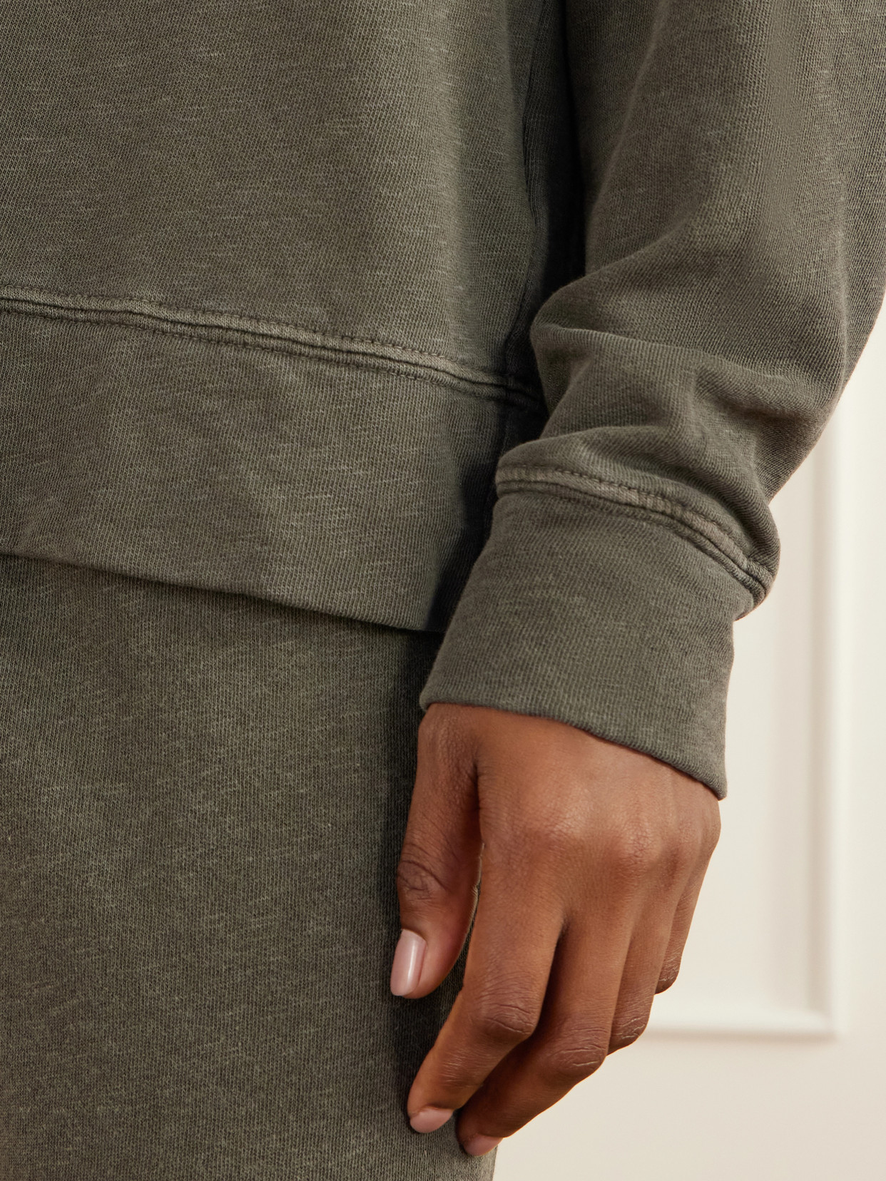 Supima Cotton-Jersey Sweatshirt
