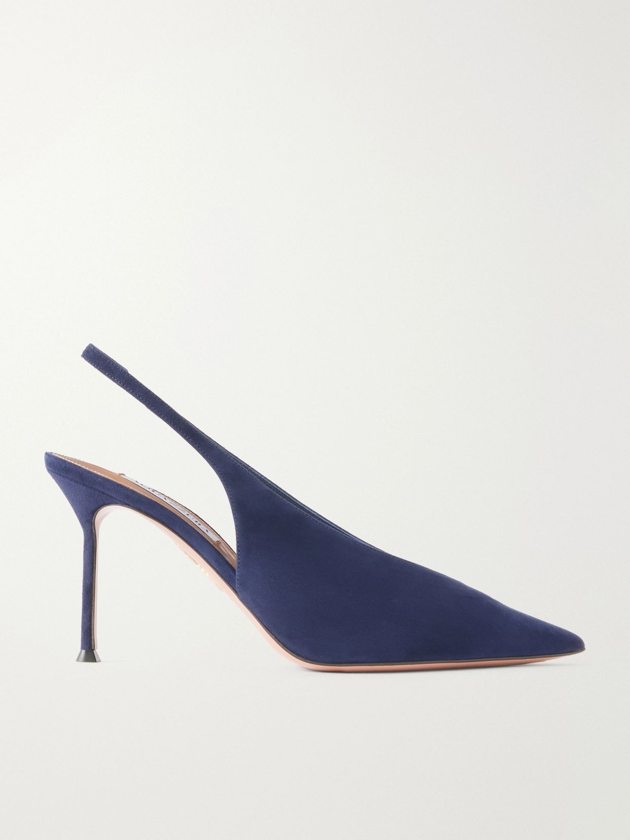 voltaire 85 suede slingback pumps