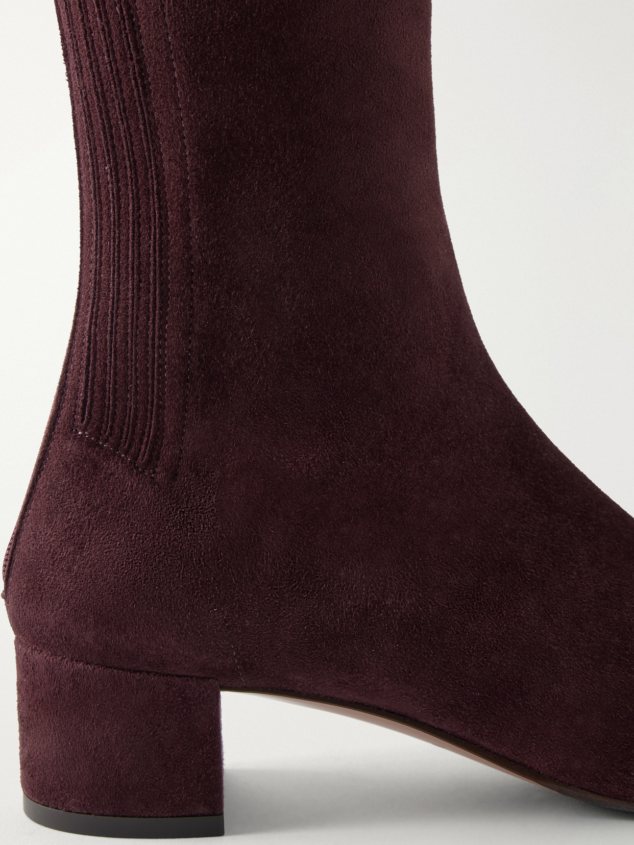 Saint Honoré 35 Suede Knee- Boots