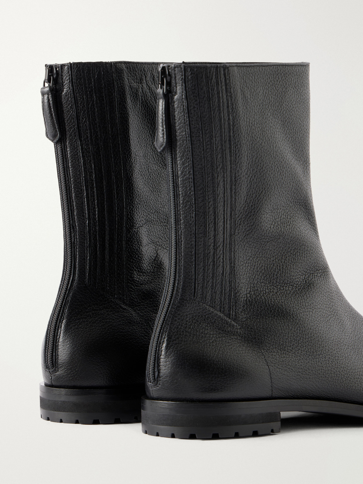 Saint Honore Full-Grain Ankle Boots
