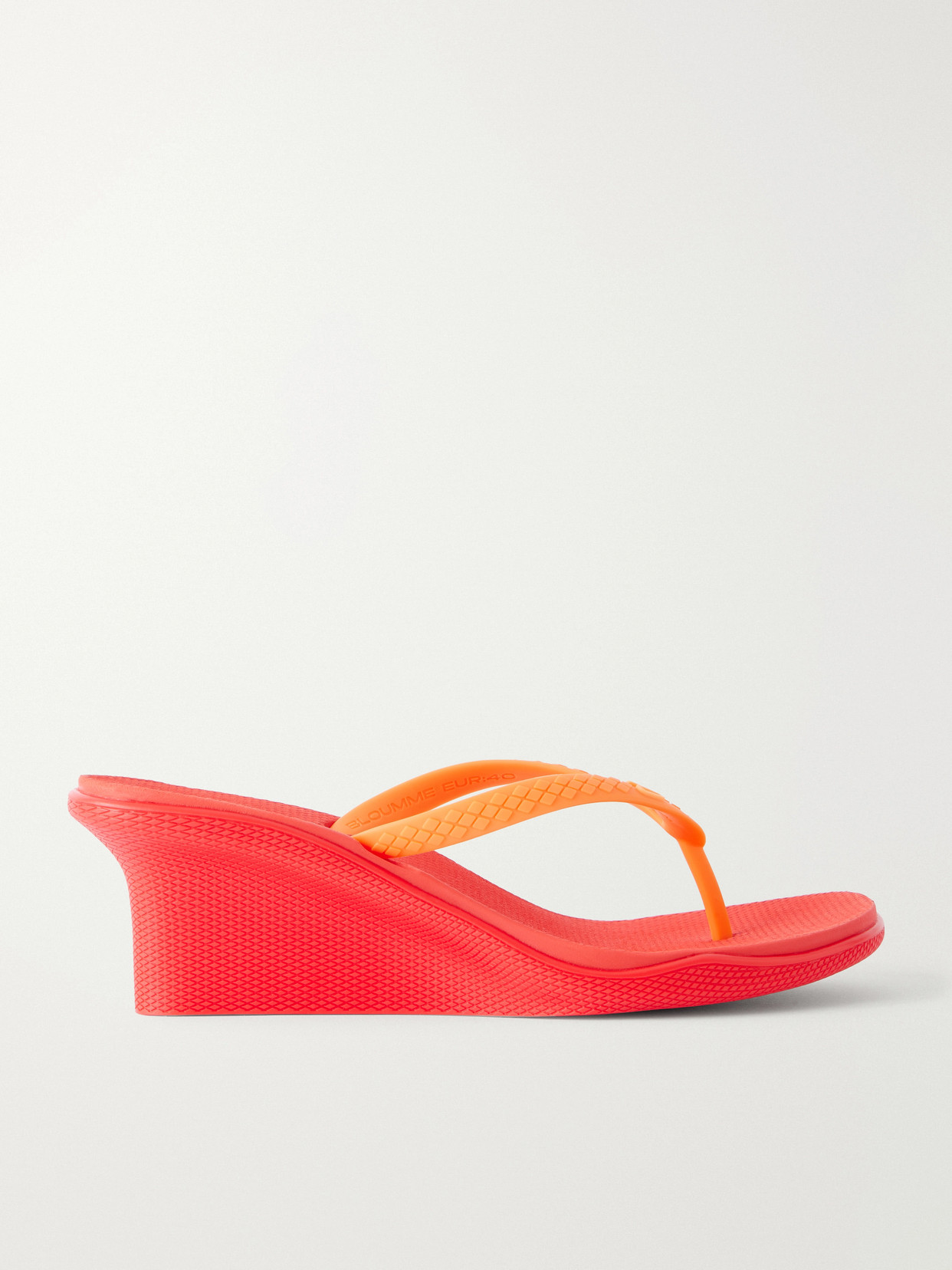 Bloumme Pilar Recycled Thong Sandals In Multi