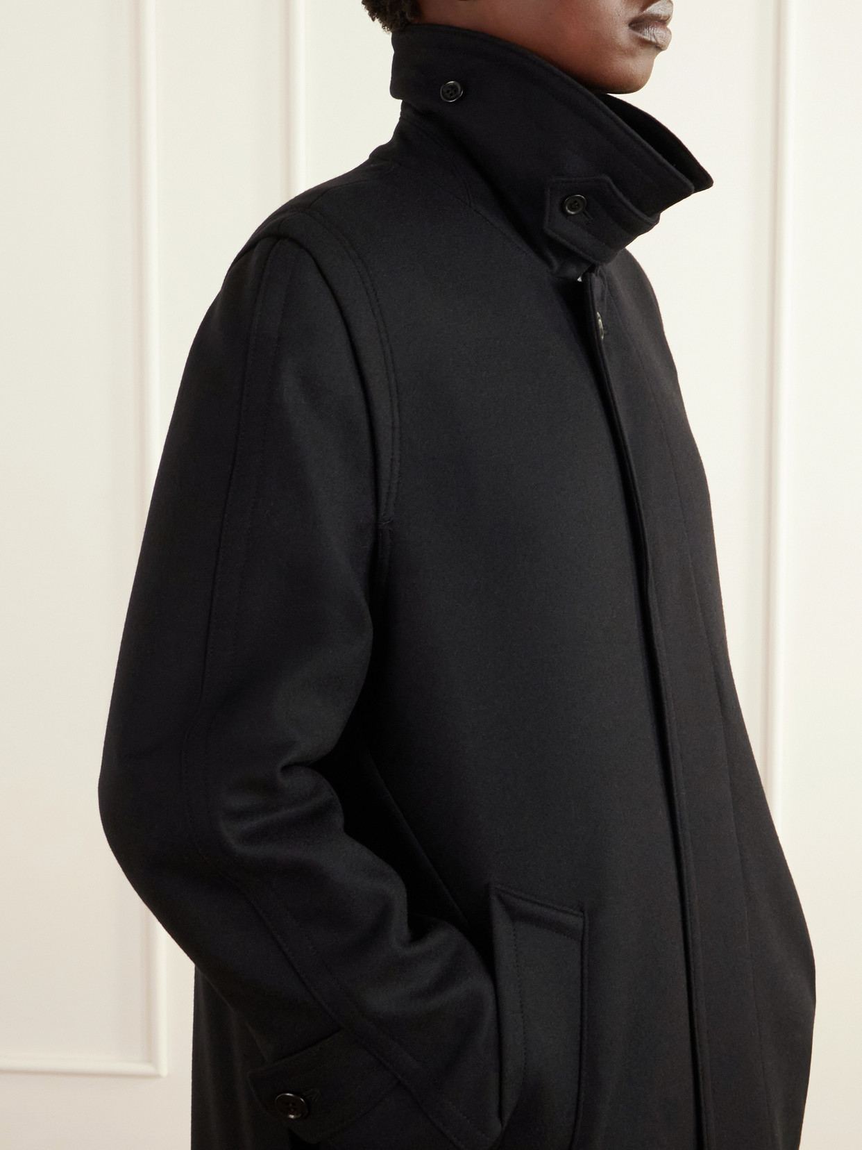 Loden Felted Virgin Coat