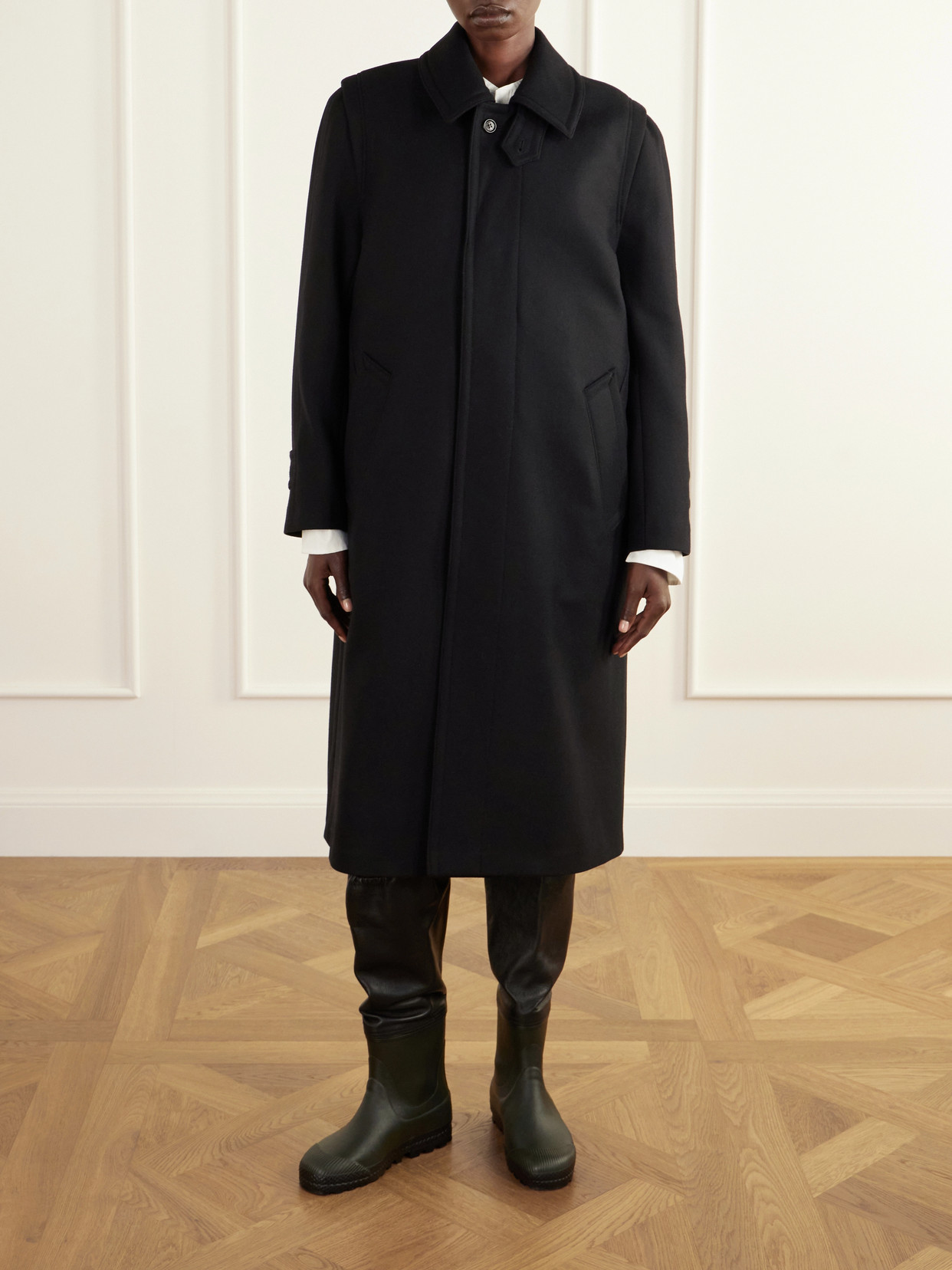 Loden Felted Virgin Coat