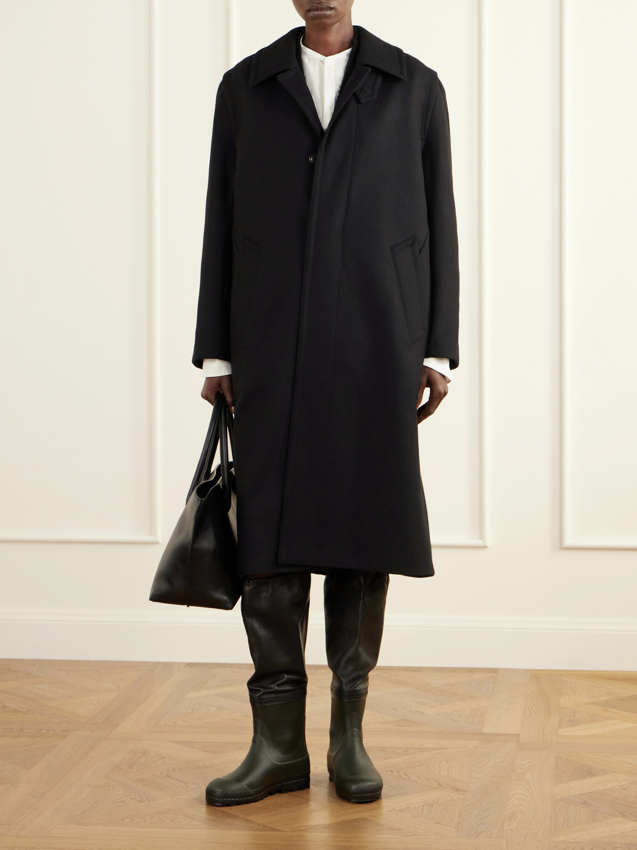 Loden Felted Virgin Coat