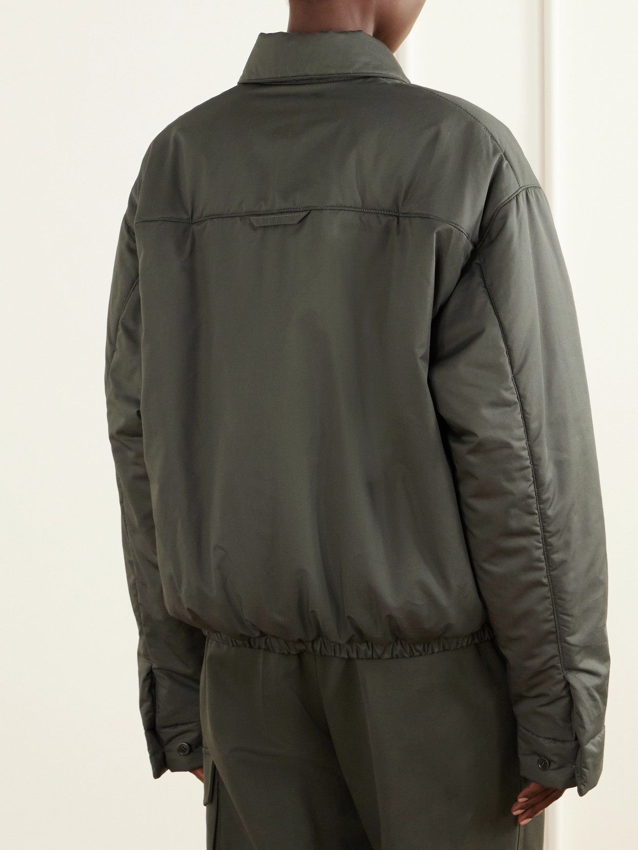 Plombe Padded Cotton-Poplin Jacket