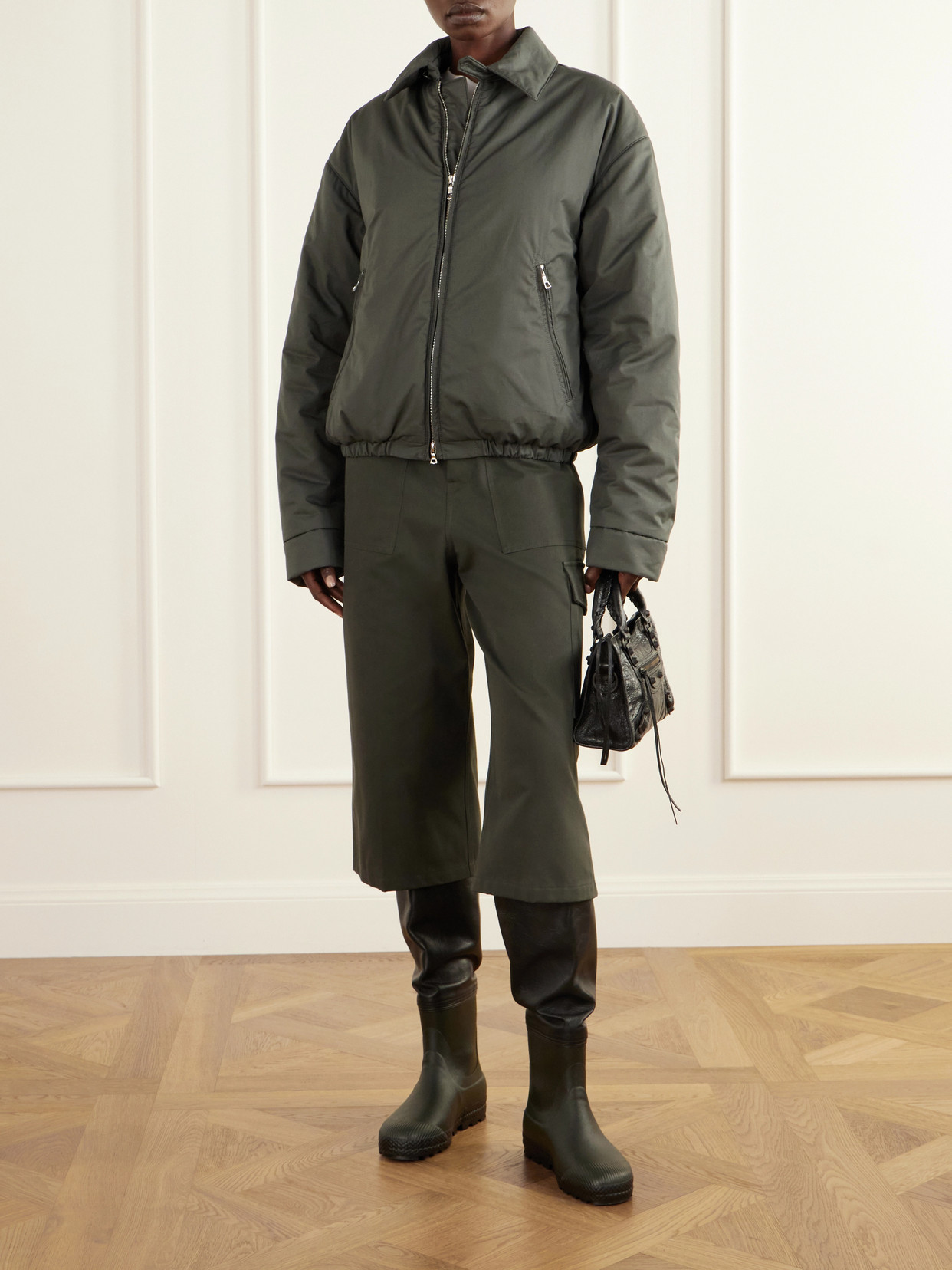 Plombe Padded Cotton-Poplin Jacket