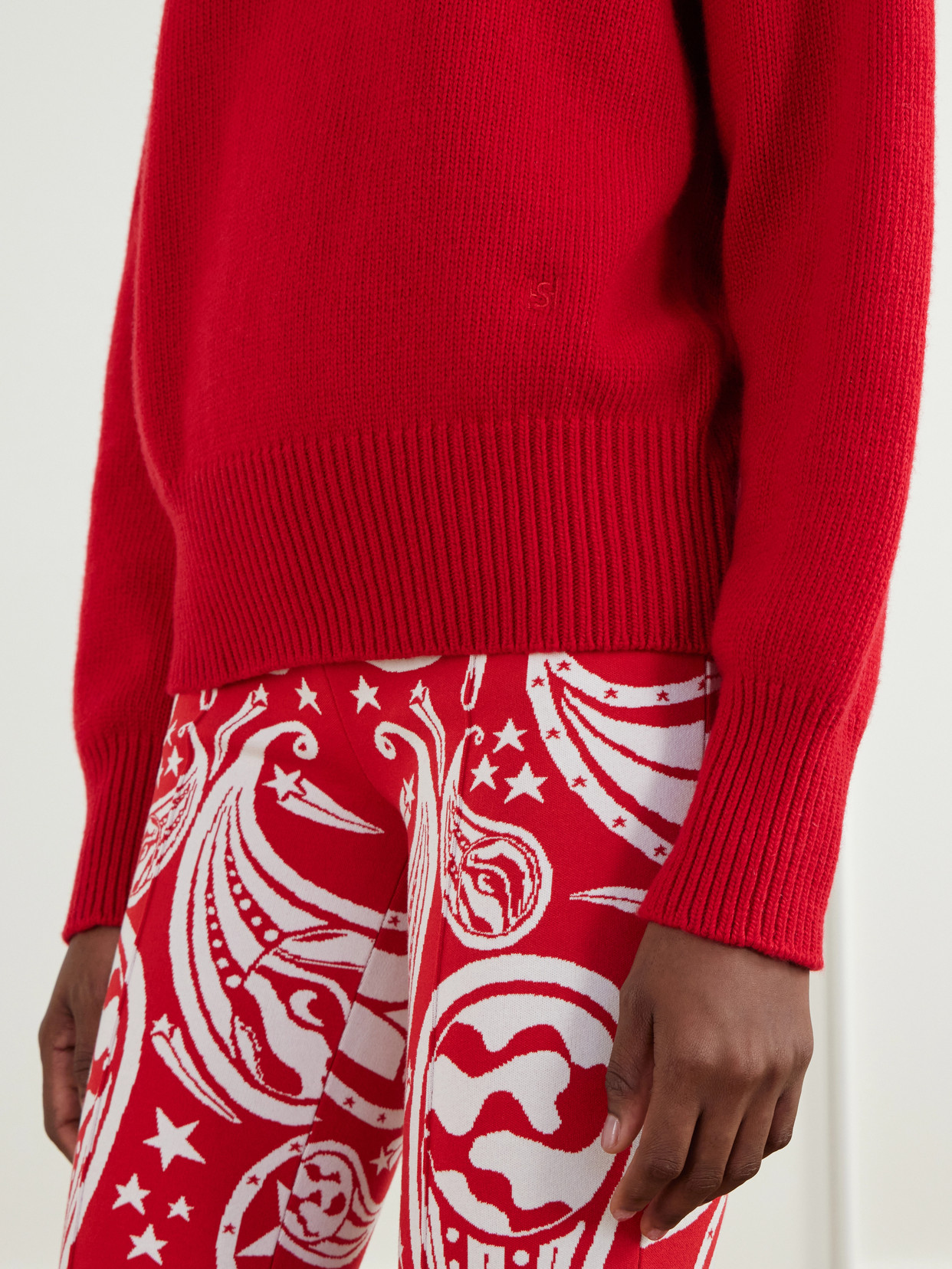 Haley Wool And Cashmere-Blend Sweater