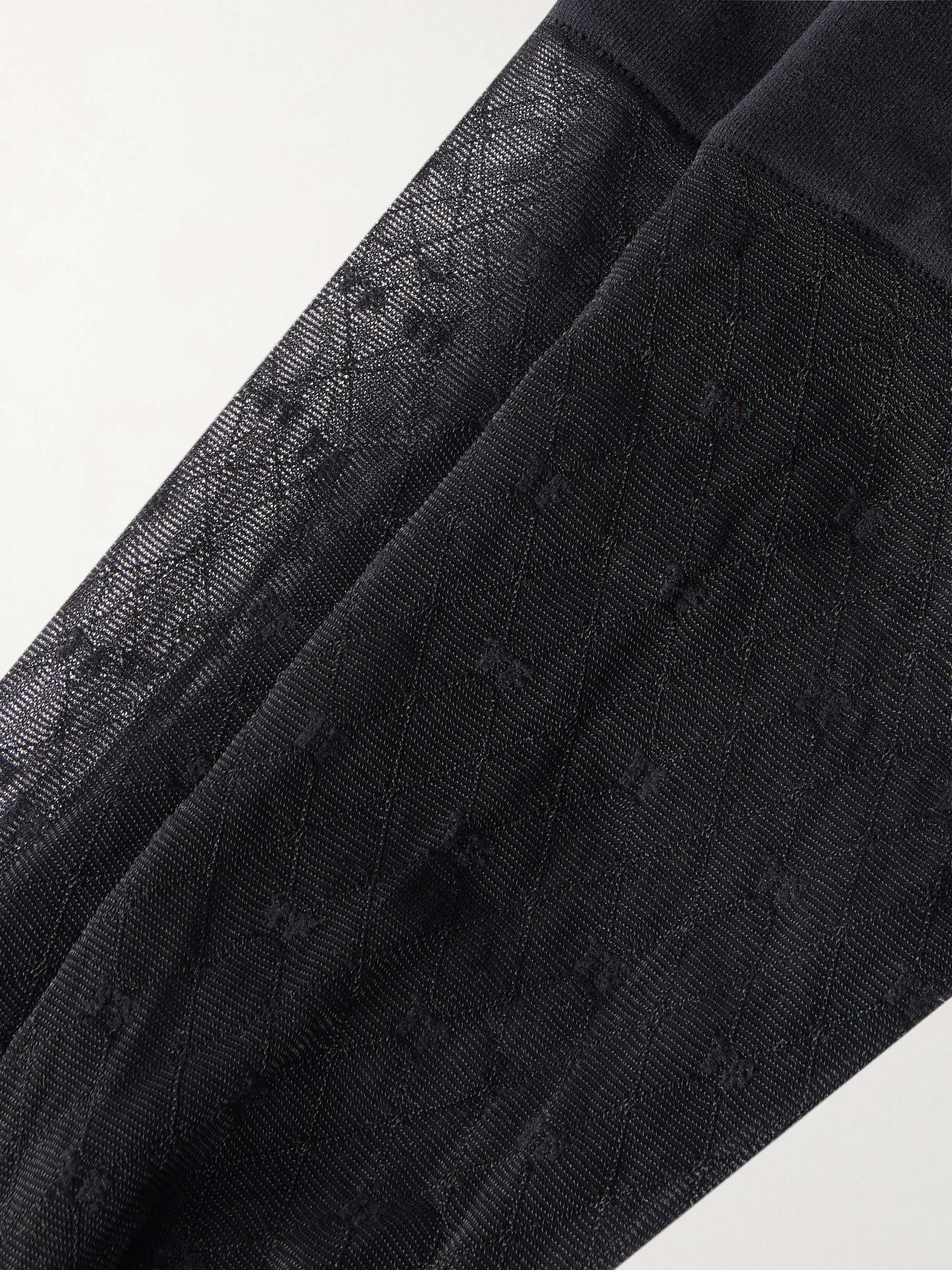 TOM FORD Silk-jacquard tights | NET-A-PORTER